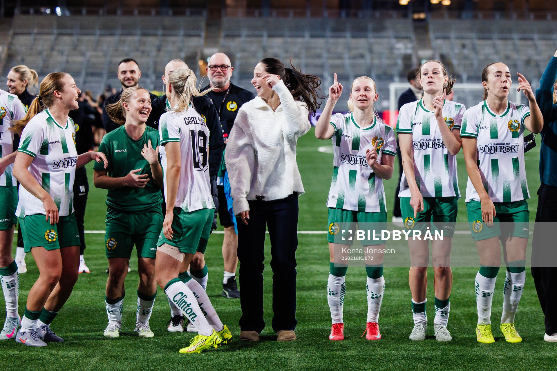Mathilde Janzen, Fanny Peterson, Alice Carlsson, Stella