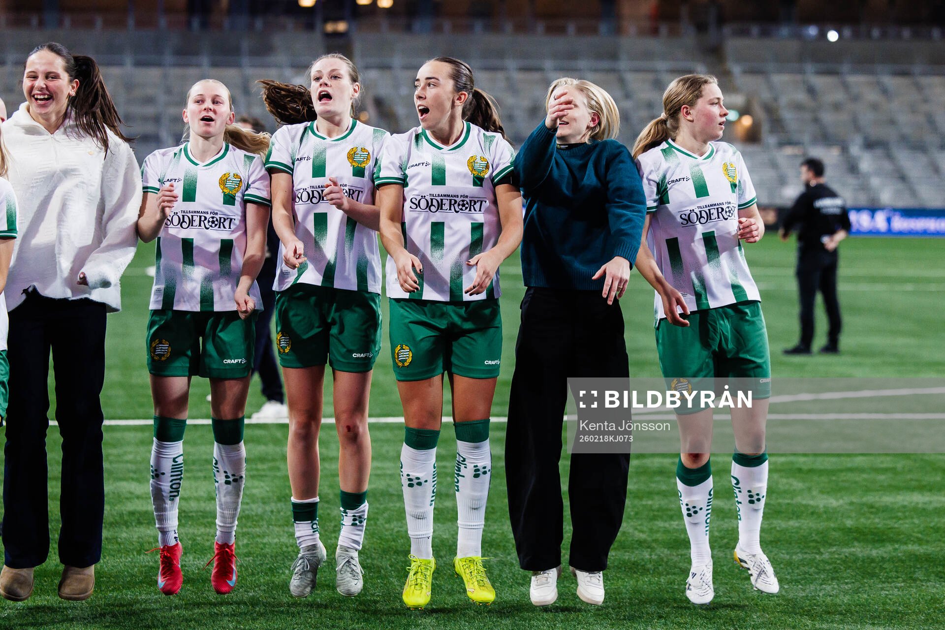 Emilie Joramo, Sofia Reidy, Athinna Persson Lundgren and