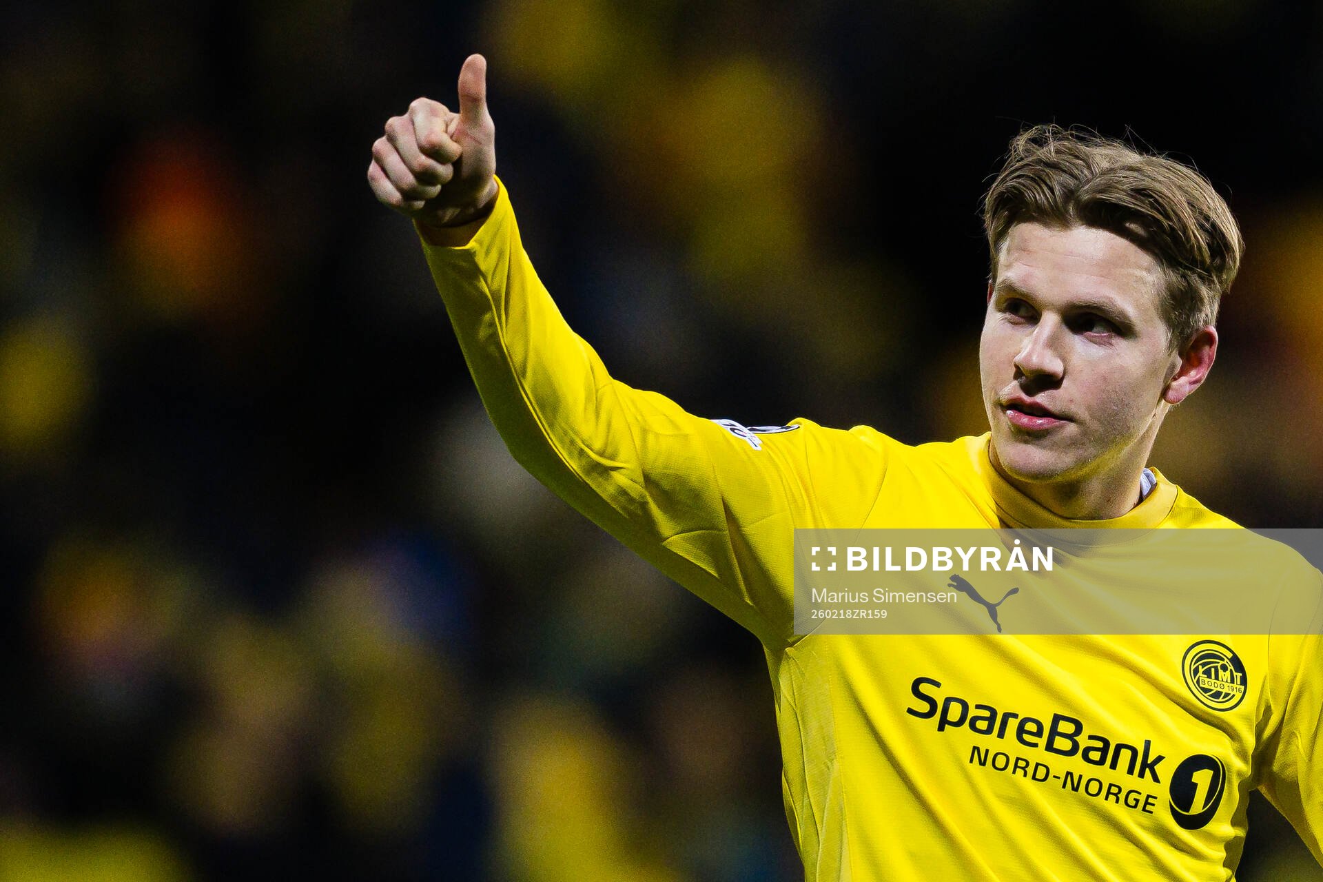 Jens Petter Hauge of Bodø/Glimt
