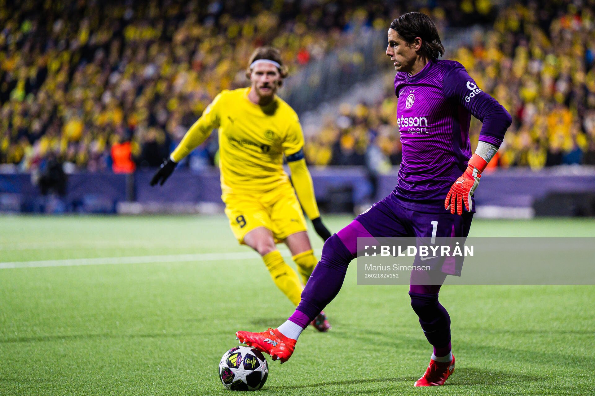 Goalkeeper Yann Sommer of Inter