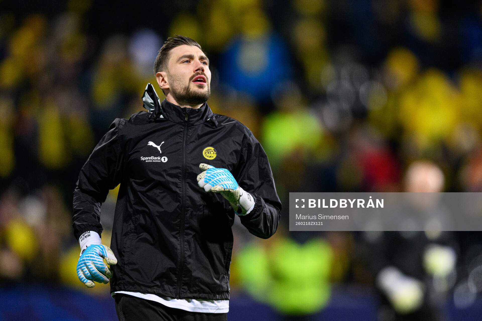 Goalkeeper Nikita Haikin of Bodø/Glimt