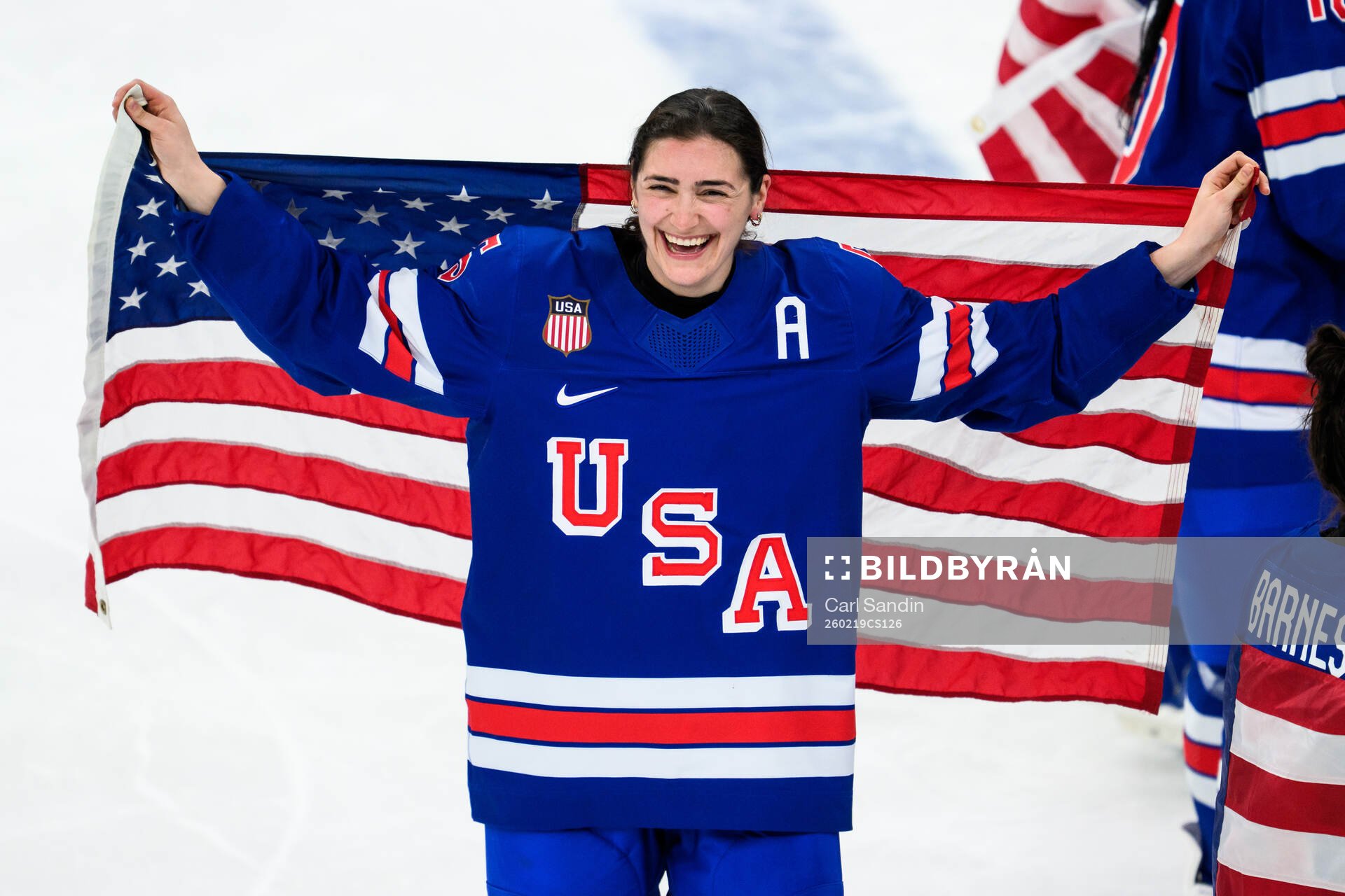 Megan Keller of USA celebrates