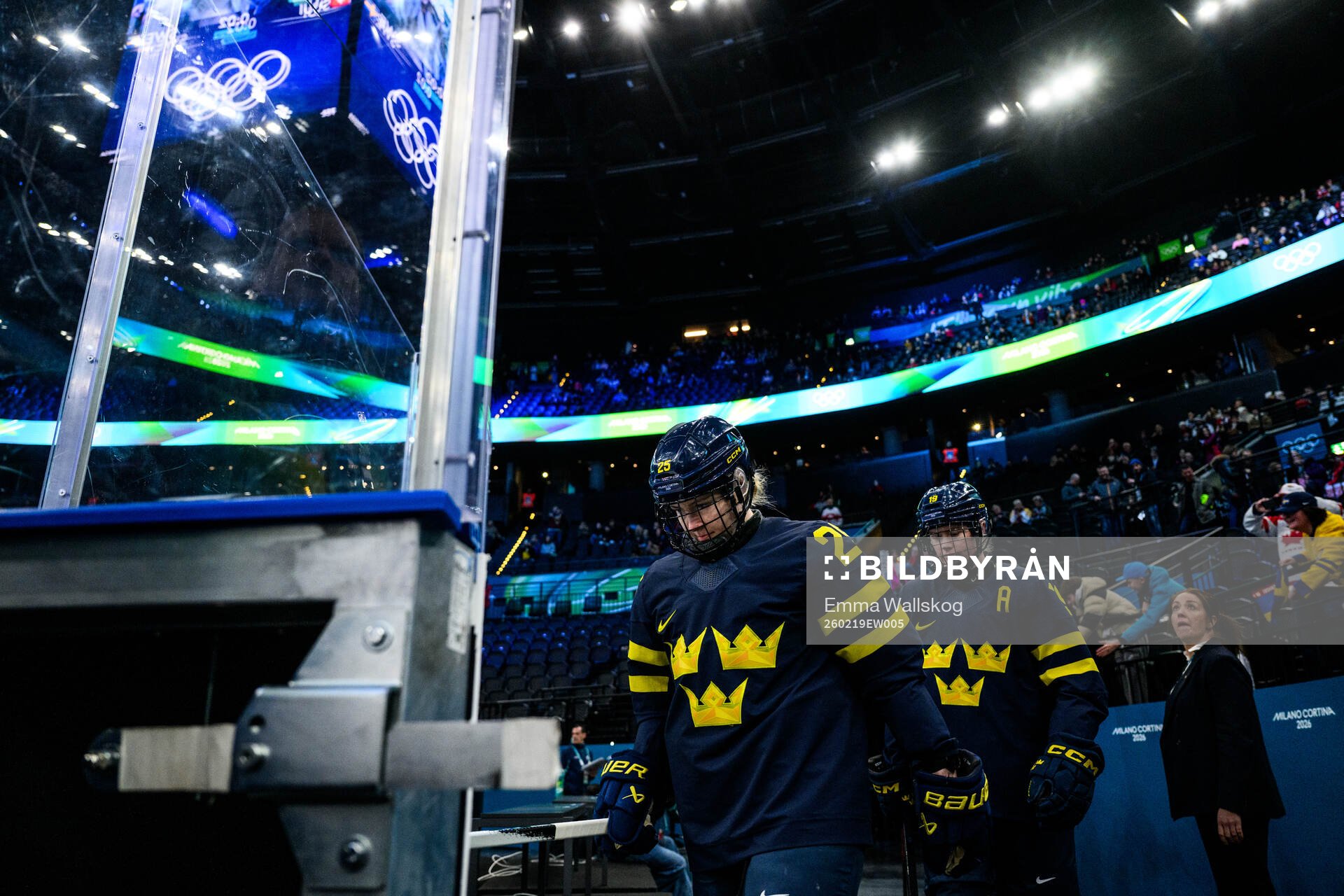 Lina Ljungblom and Sara Hjalmarsson of Sweden