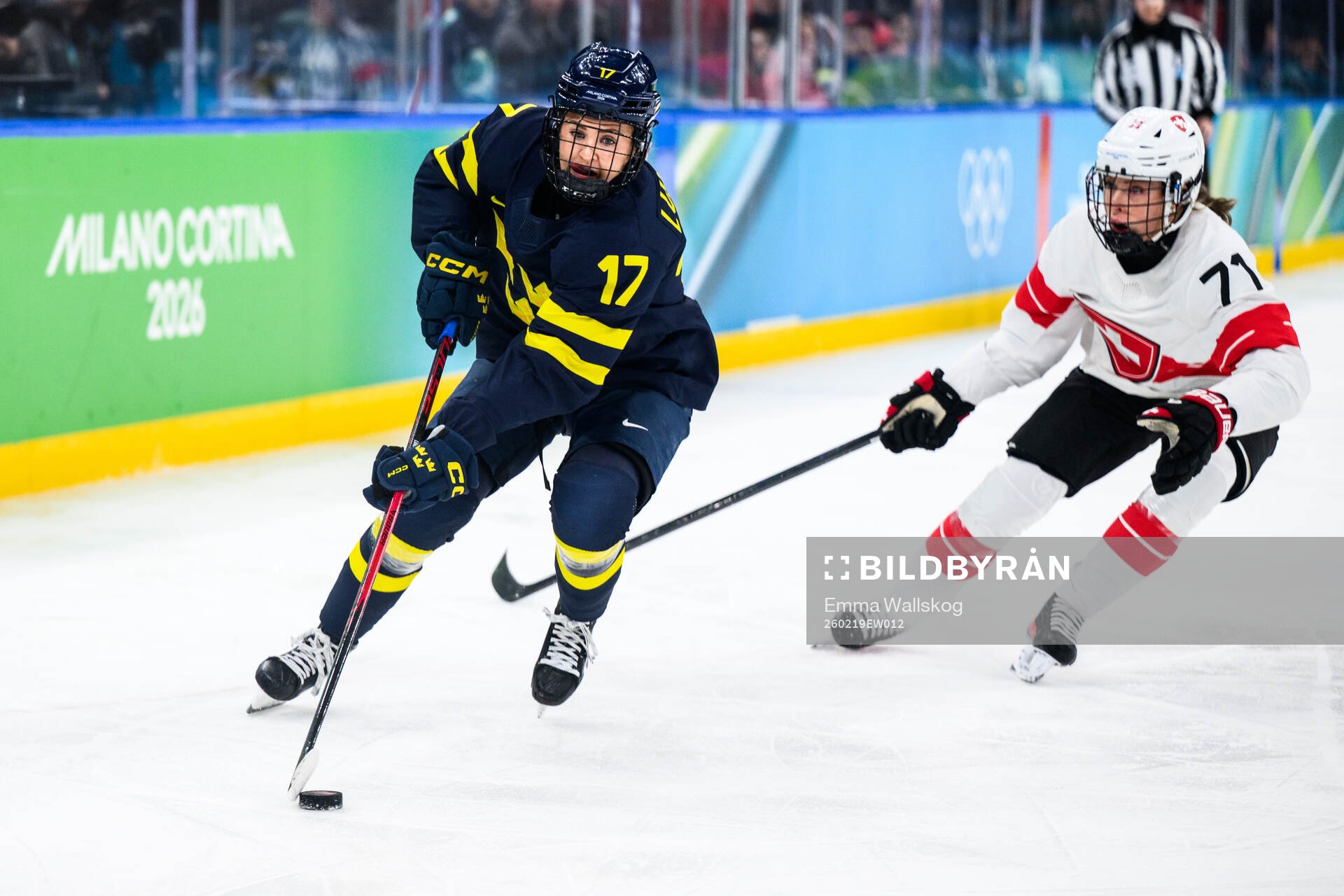 Sofie Lundin of Sweden and Lena Marie Lutz of Switzerland