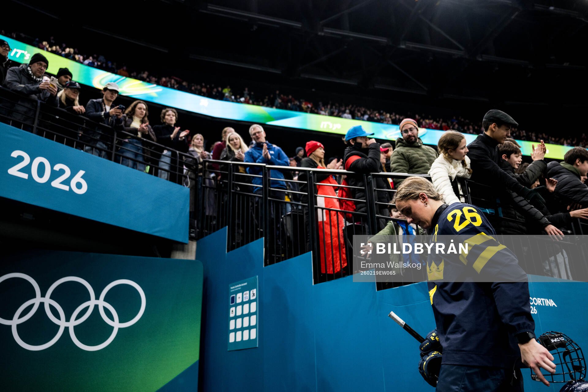Hanna Olsson of Sweden looks dejected