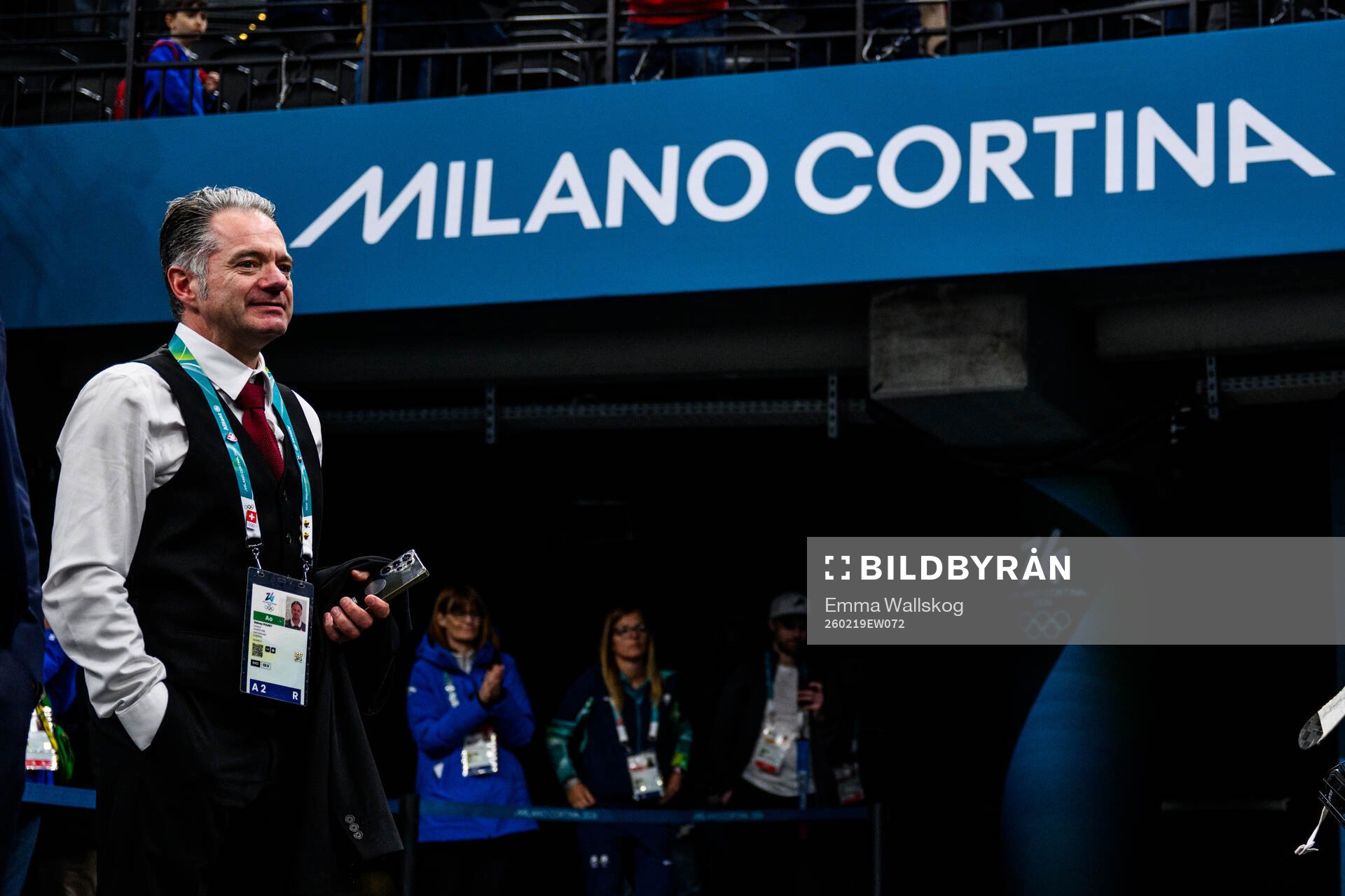 Head coach Colin Muller of Switzerland