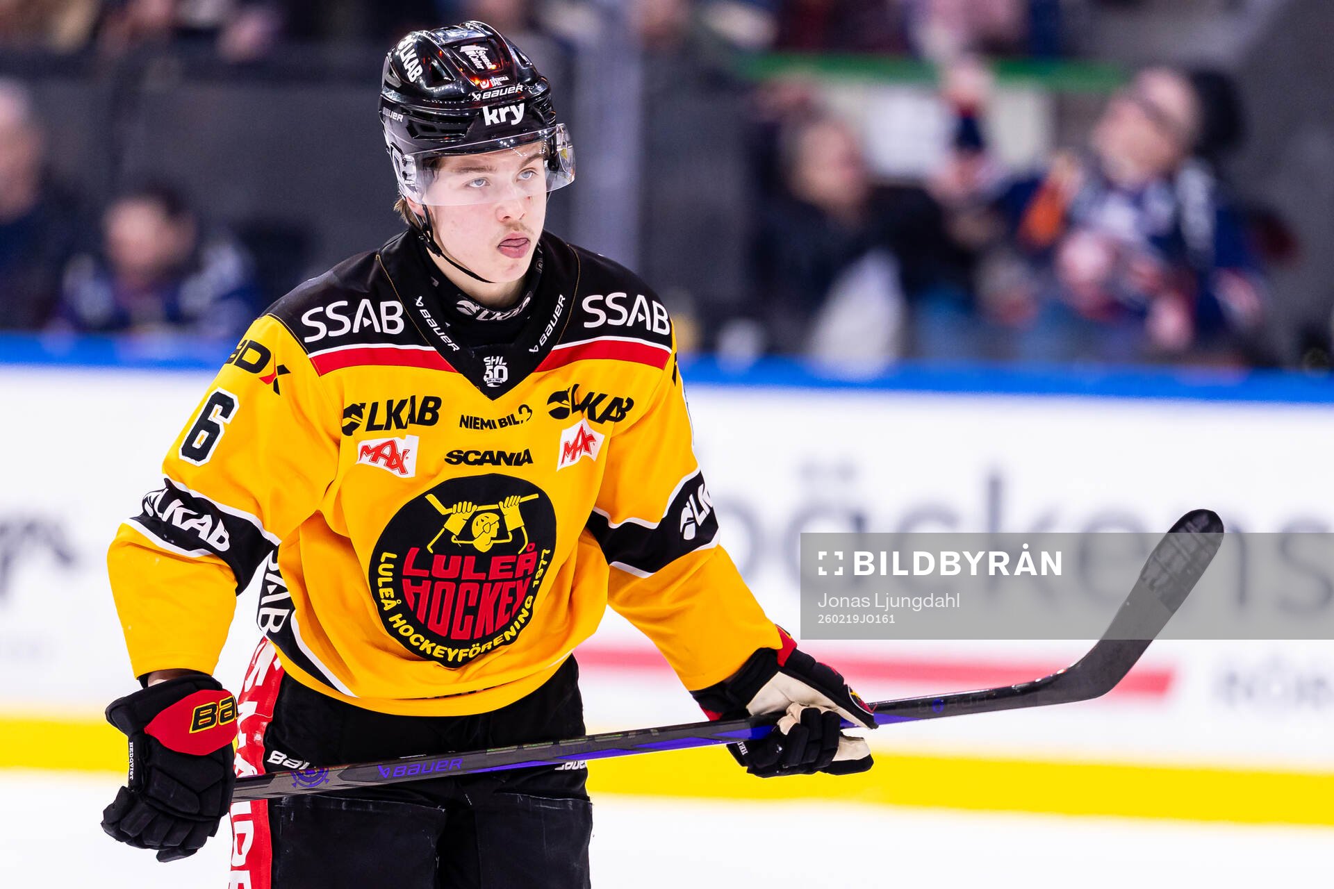 under ishockeymatchen i SHL mellan Växjö och Luleå