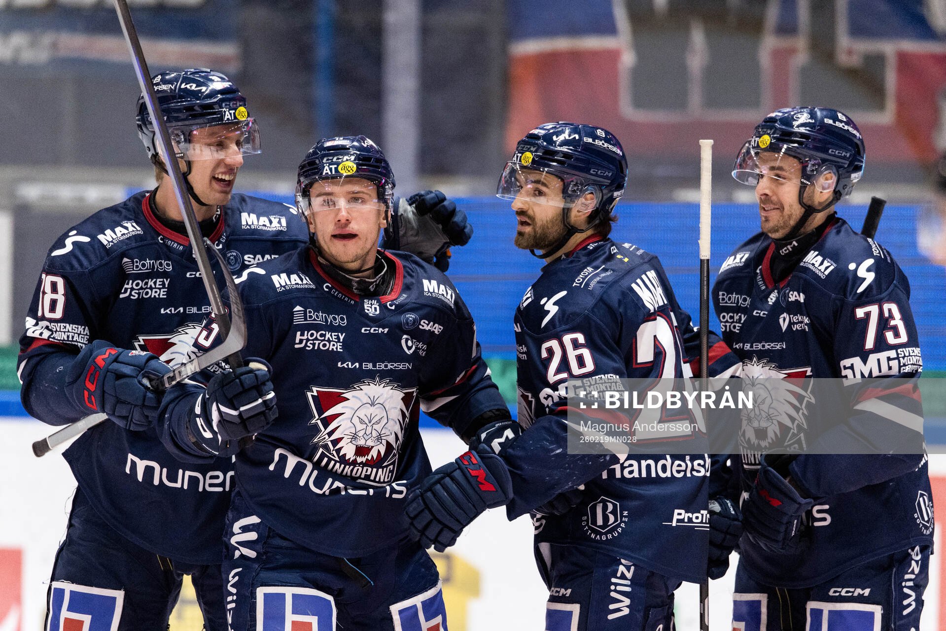 Linköpings Jakub Vrana jublar