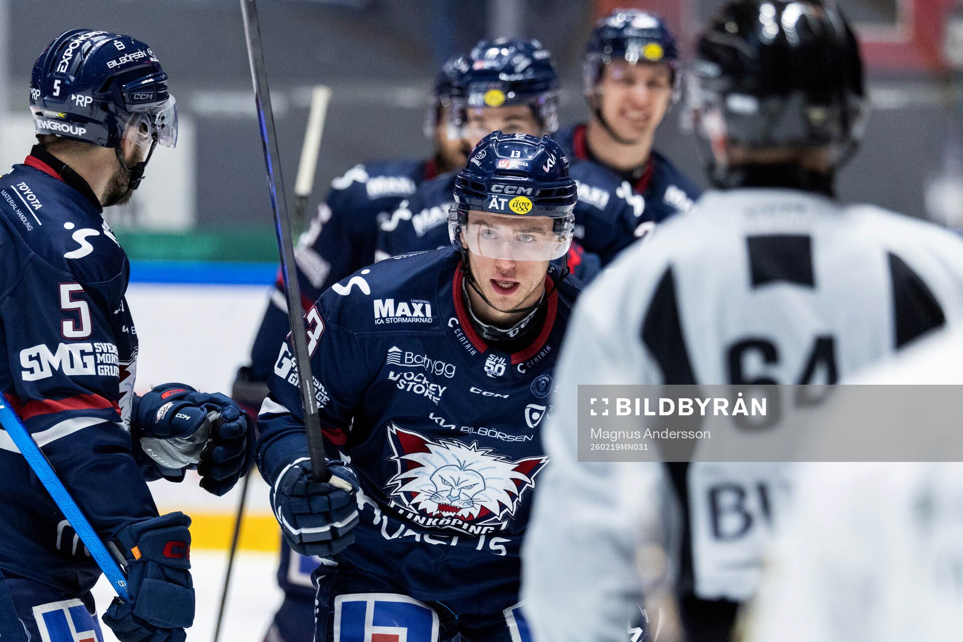 Linköpings Jakub Vrana jublar