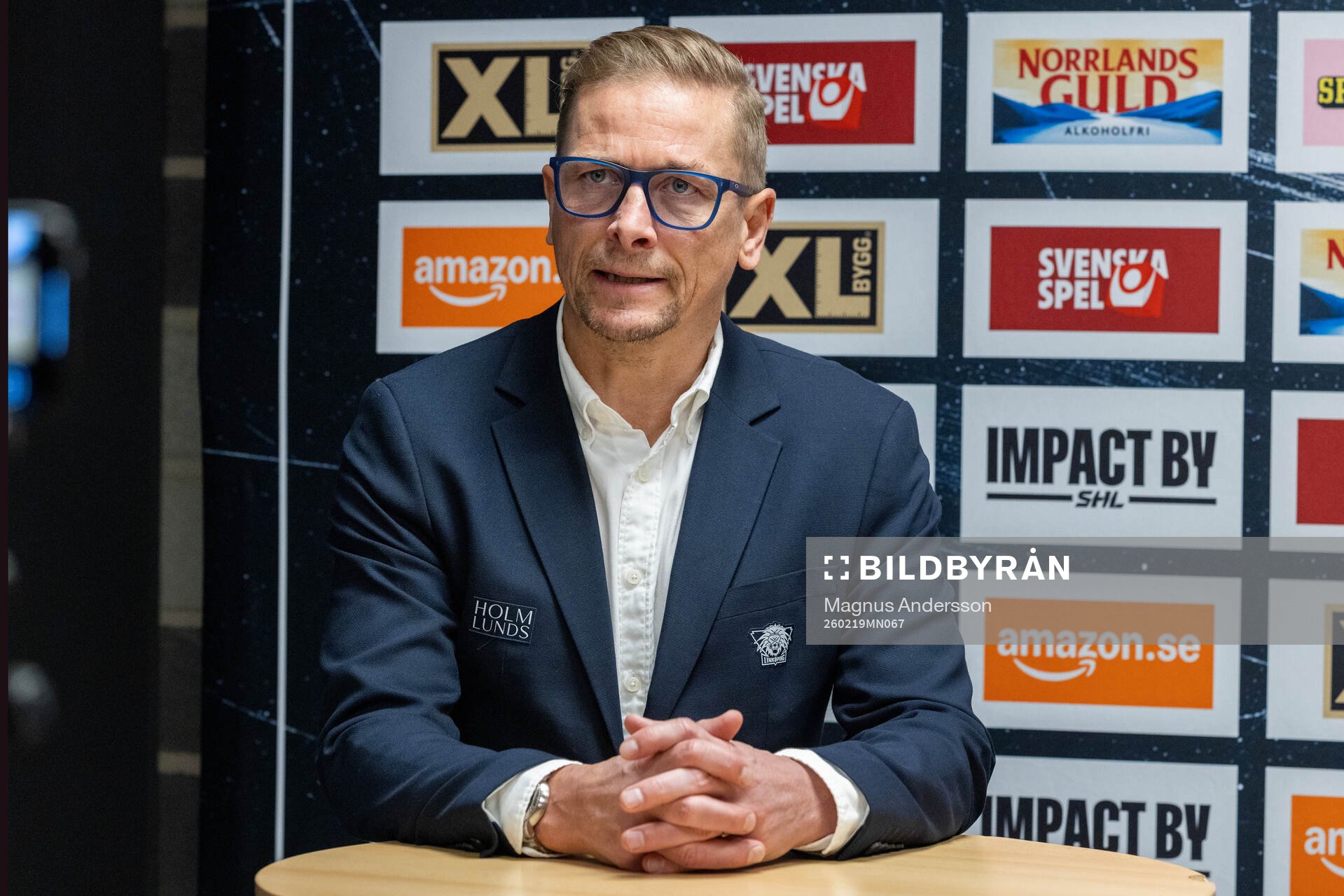 Linköpings assisterande tränare Magnus Johansson