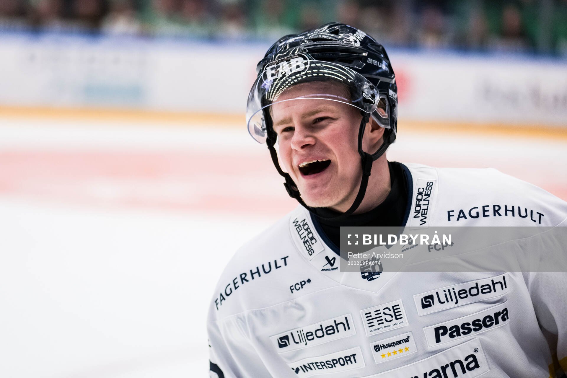 HV71s Martin Johnsen jublar