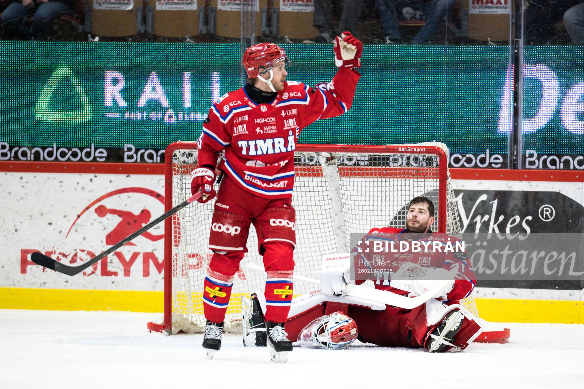 Timrås målvakt Tim Juel
