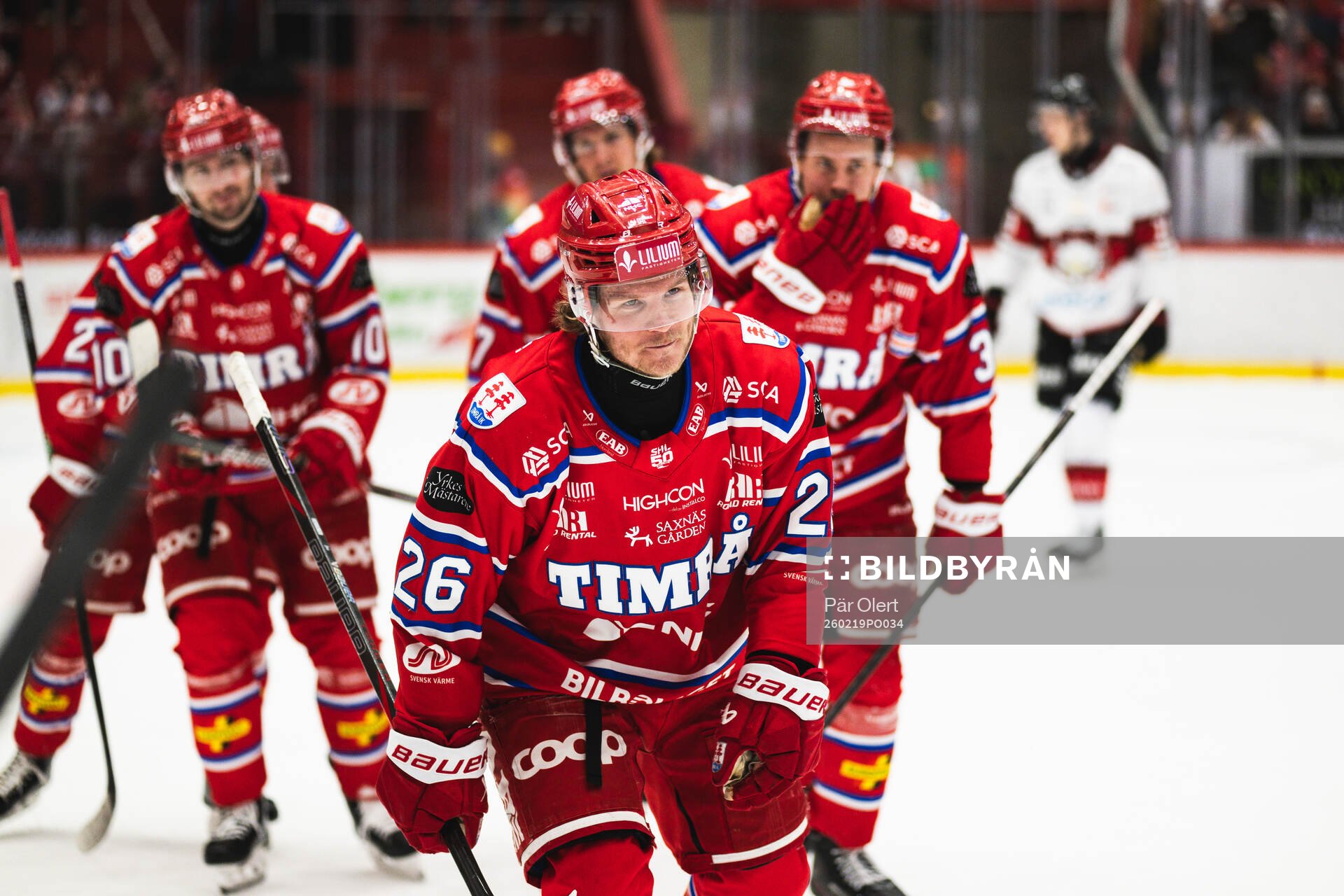 Timrås Anton Heikkinen jublar