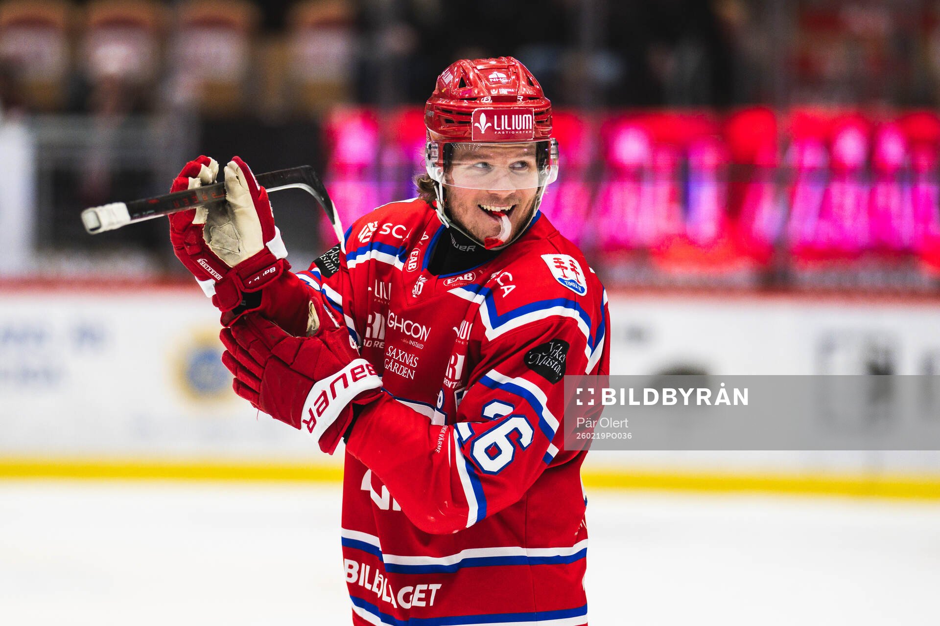 Timrås Anton Heikkinen jublar