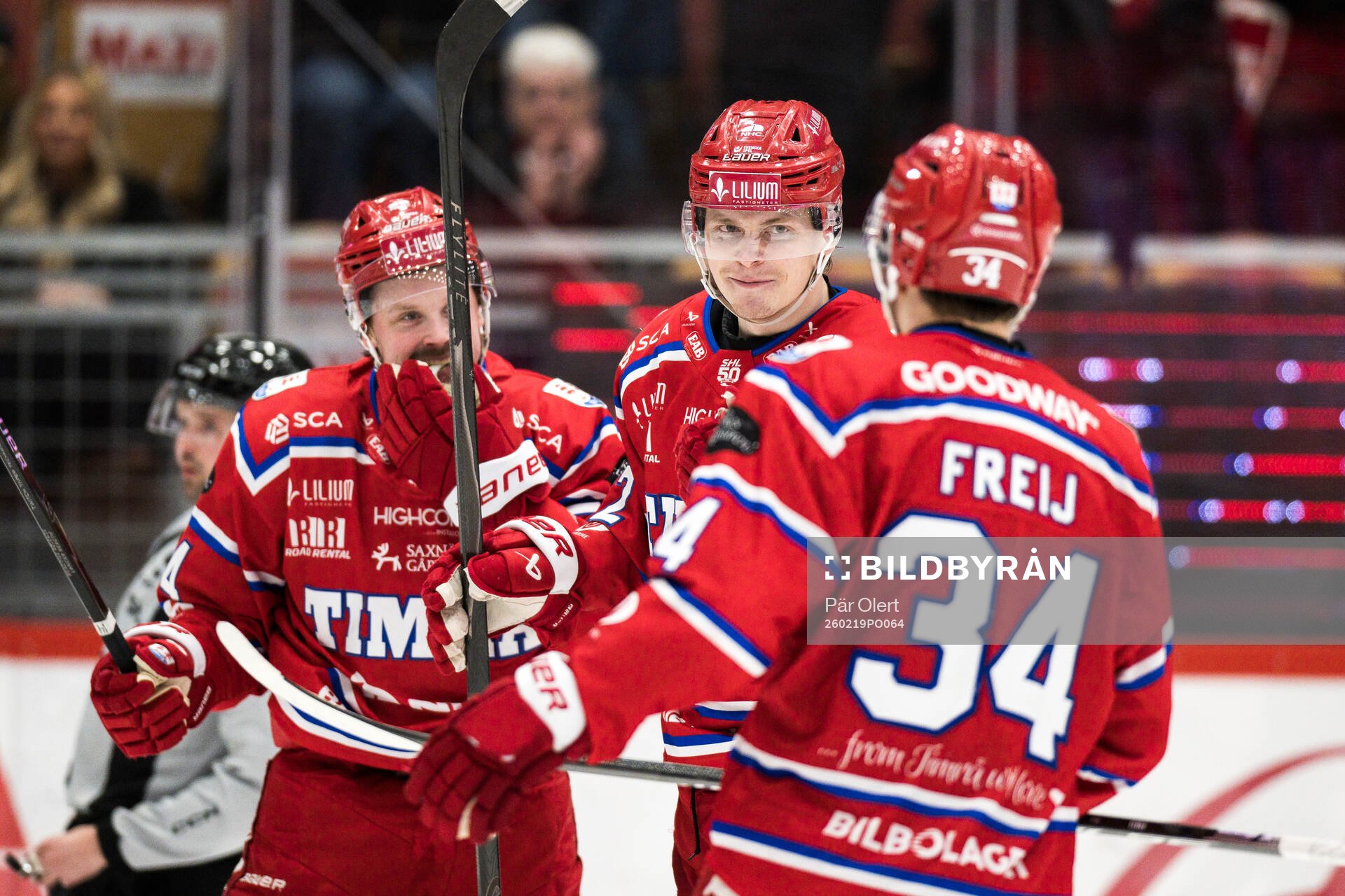 Timrås Erik Walli Walterholm jublar