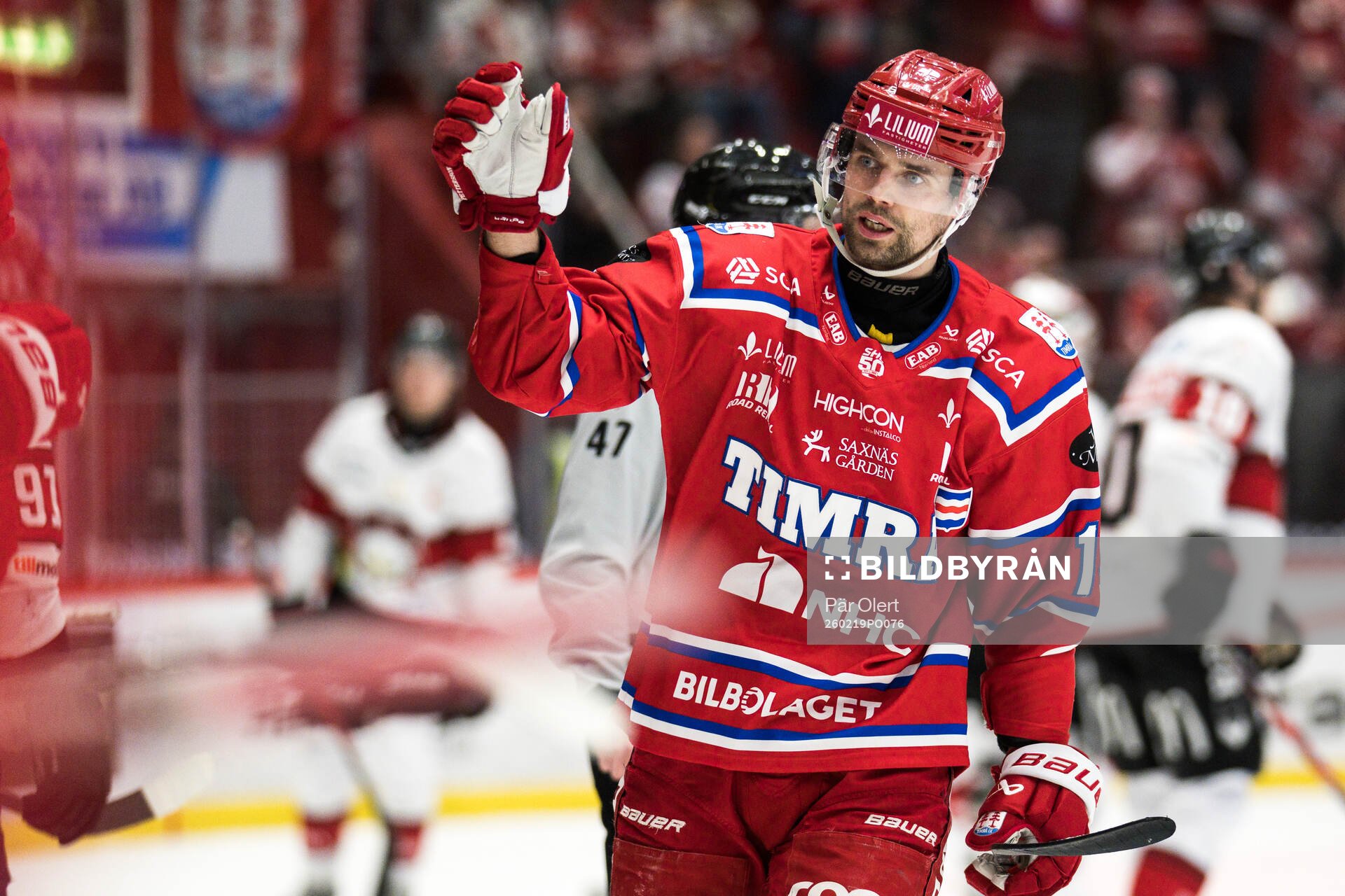 Timrås Emil Pettersson jublar