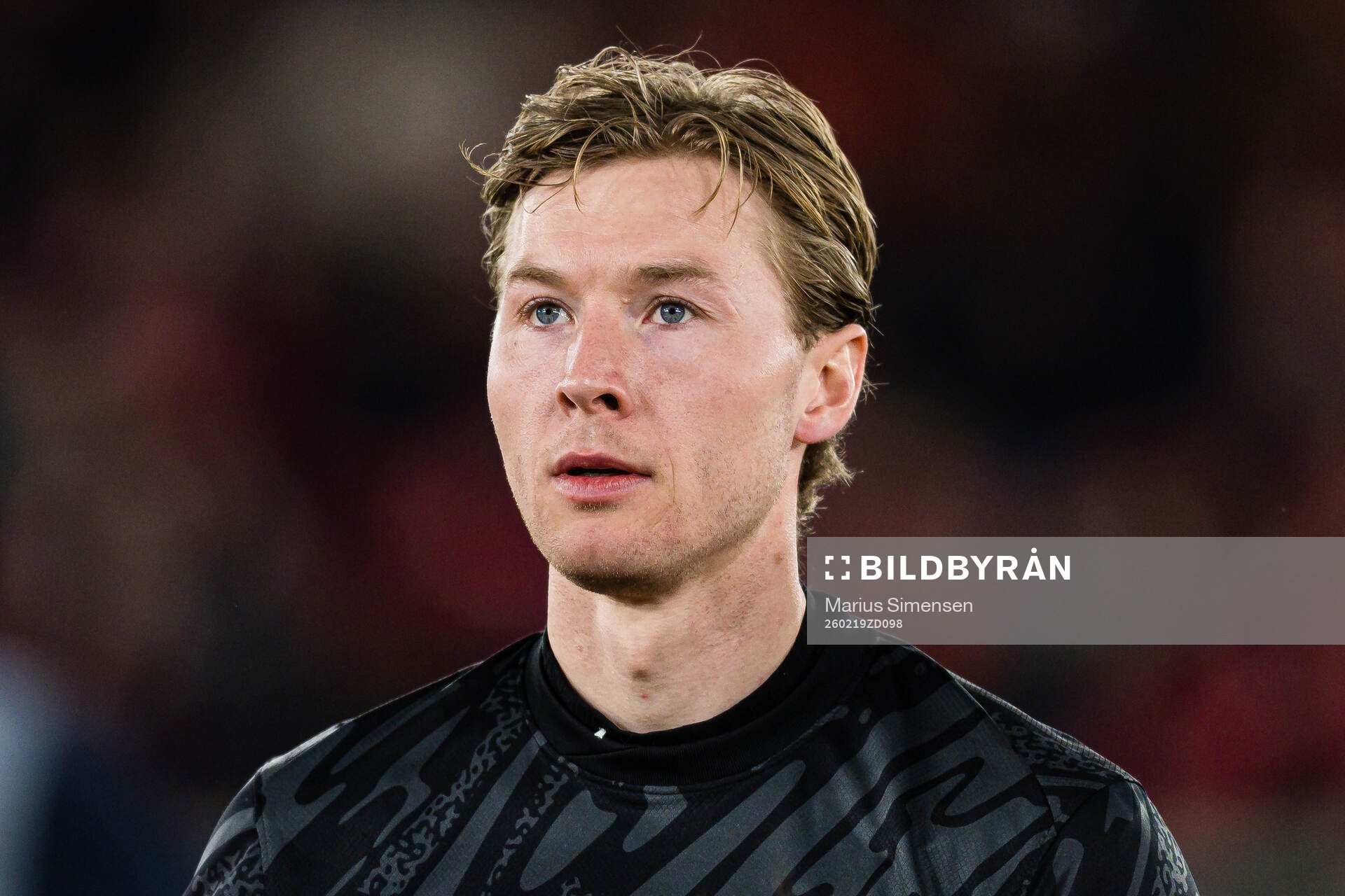 Goalkeeper Mathias Dyngeland of Brann