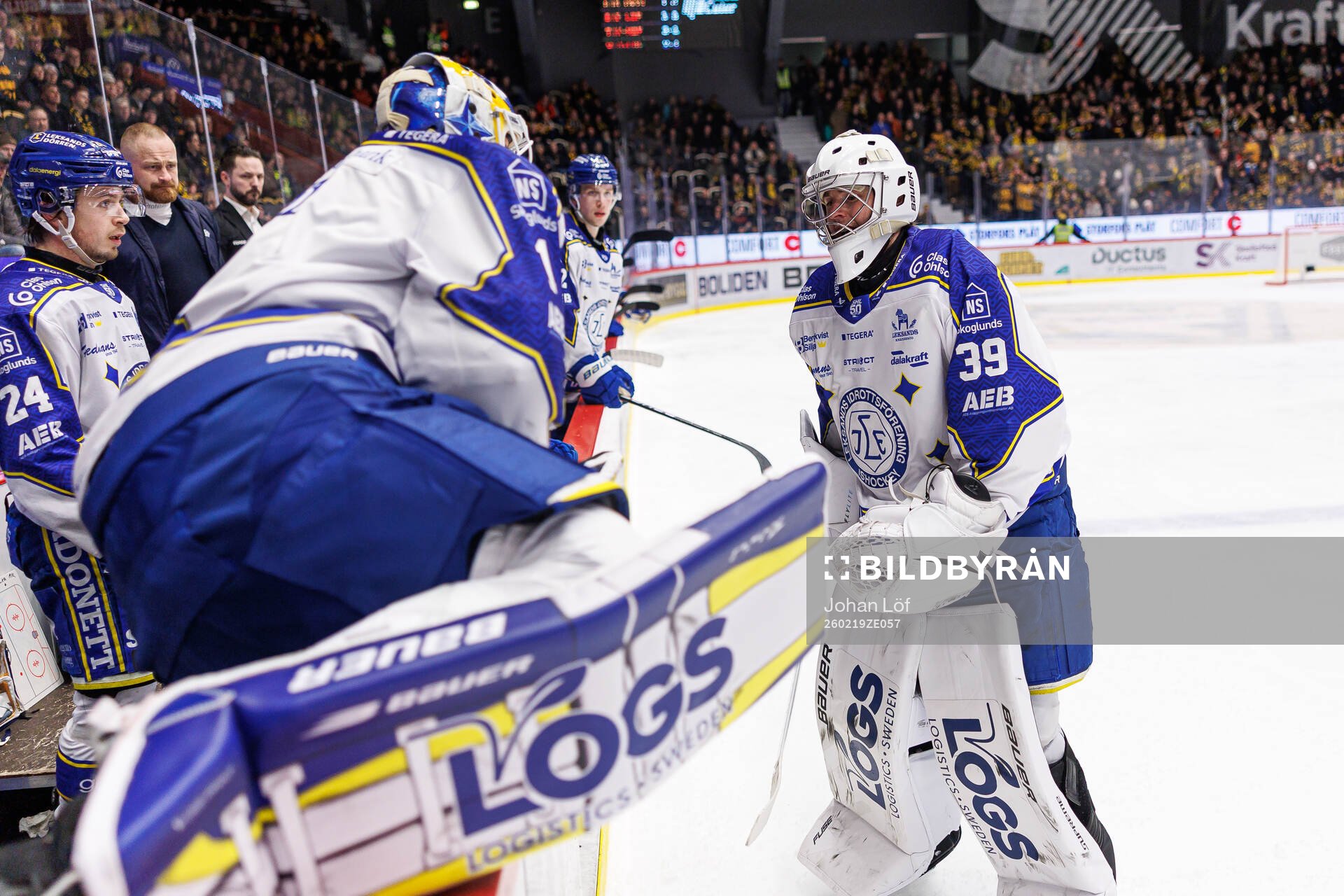 Leksands målvakt Filip Larsson lämnar isenunder