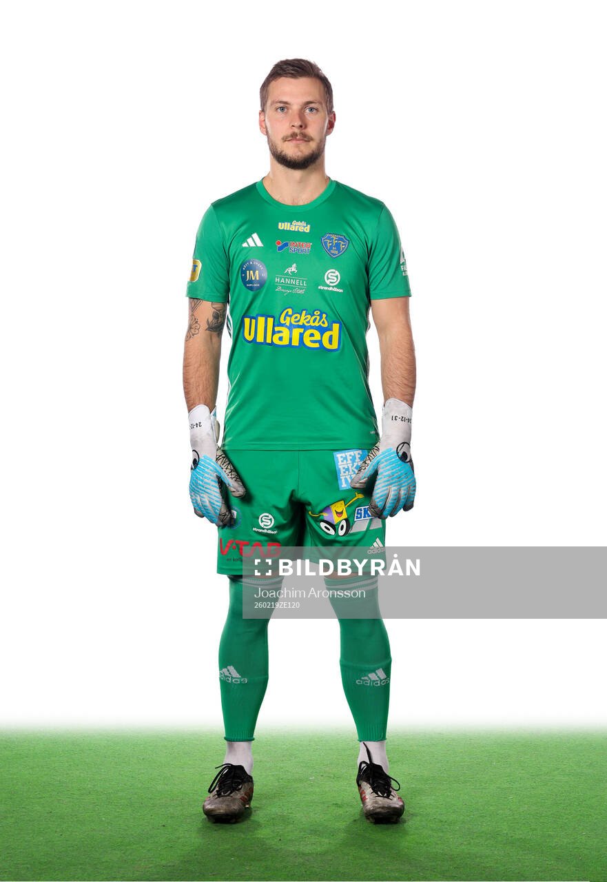 Falkenbergs målvakt Anton Andersson