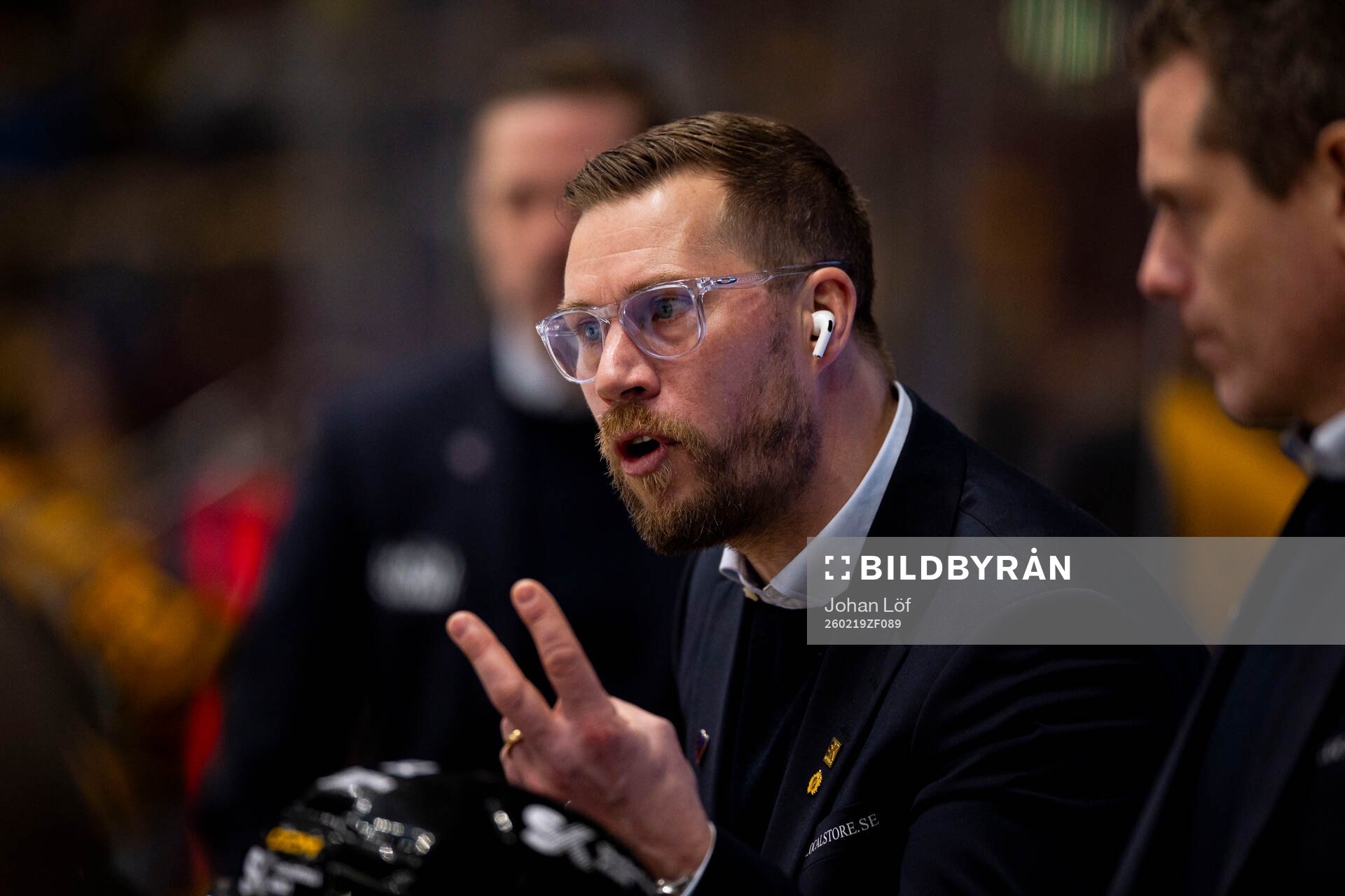 Skellefteås assisterande tränare Andreas Falk