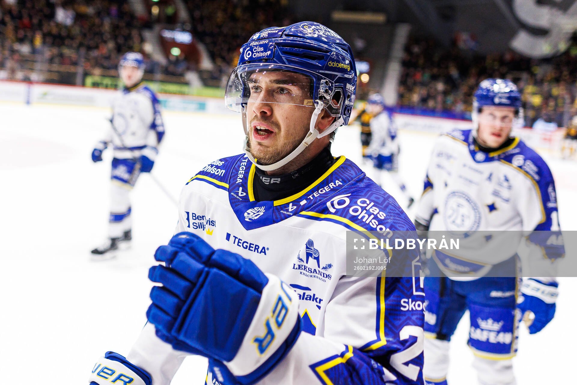 Leksands Michael Lindqvist jublar