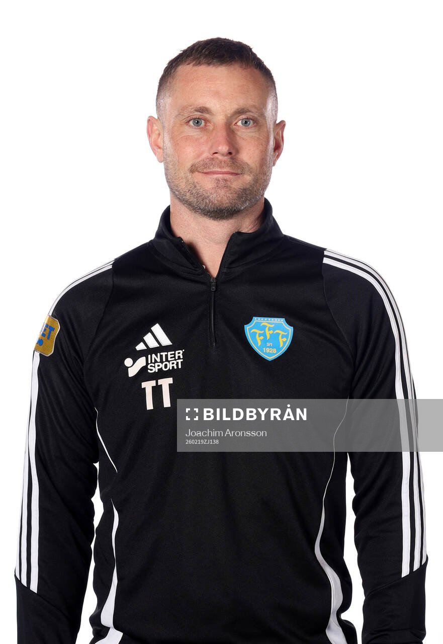 Falkenbergs assisterande tränare Tobias Tuvesson