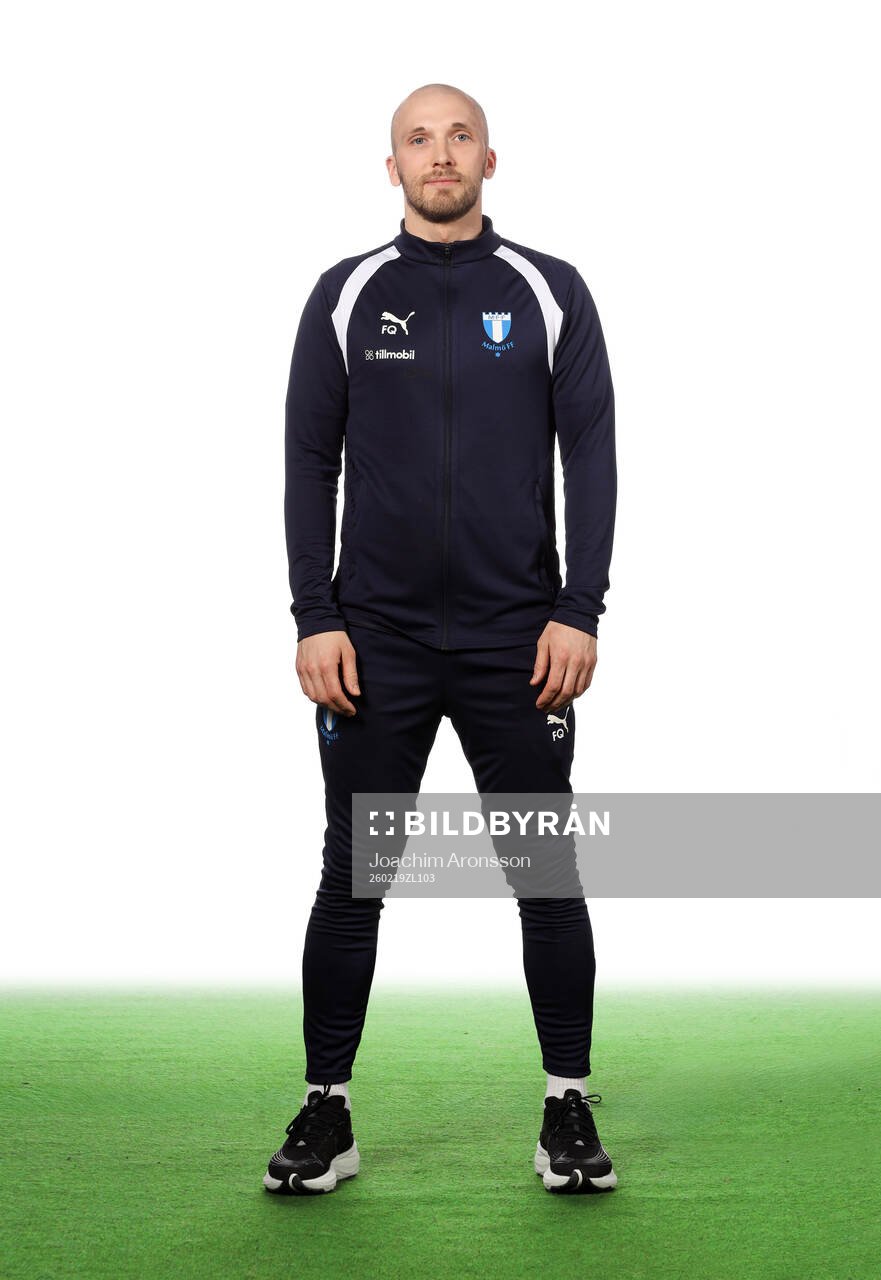 Malmö FFs fysioterapeut Filip Qvist