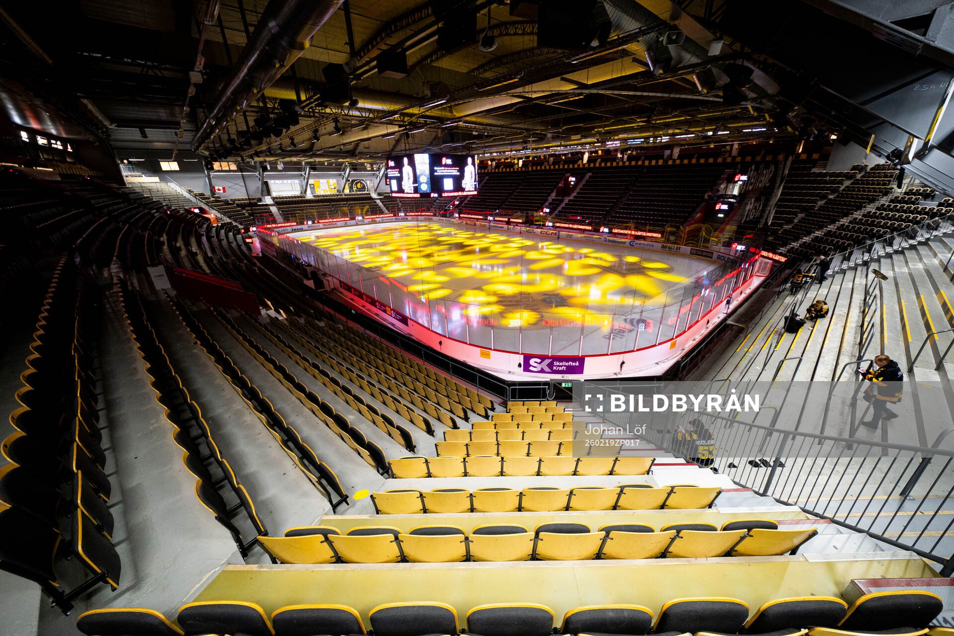 Skellefteå Kraft Arena interiör