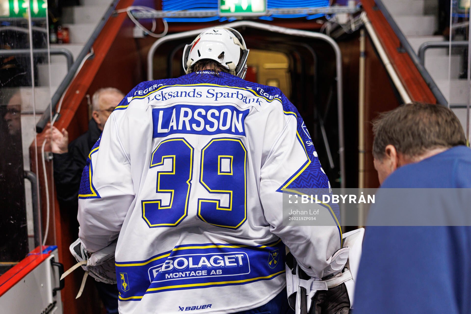 Leksands målvakt Filip Larsson lämnar isenunder