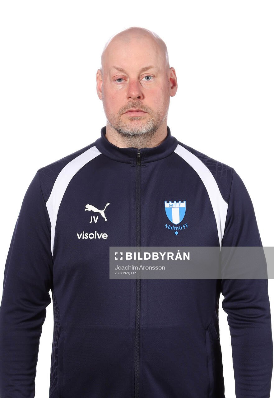 Malmö FFs tränare Jonas Valfridsson