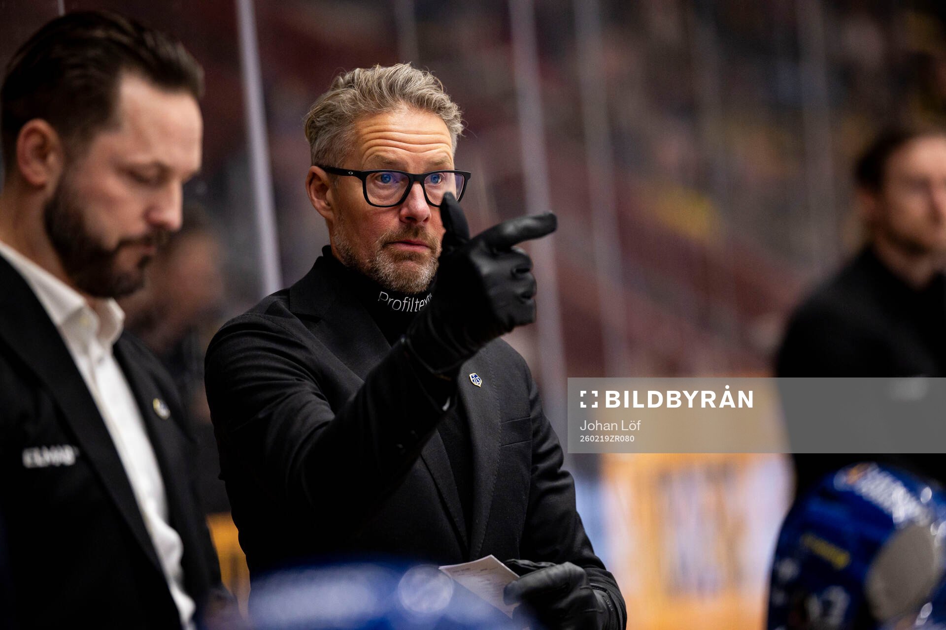 Leksands tränare Johan Hedberg