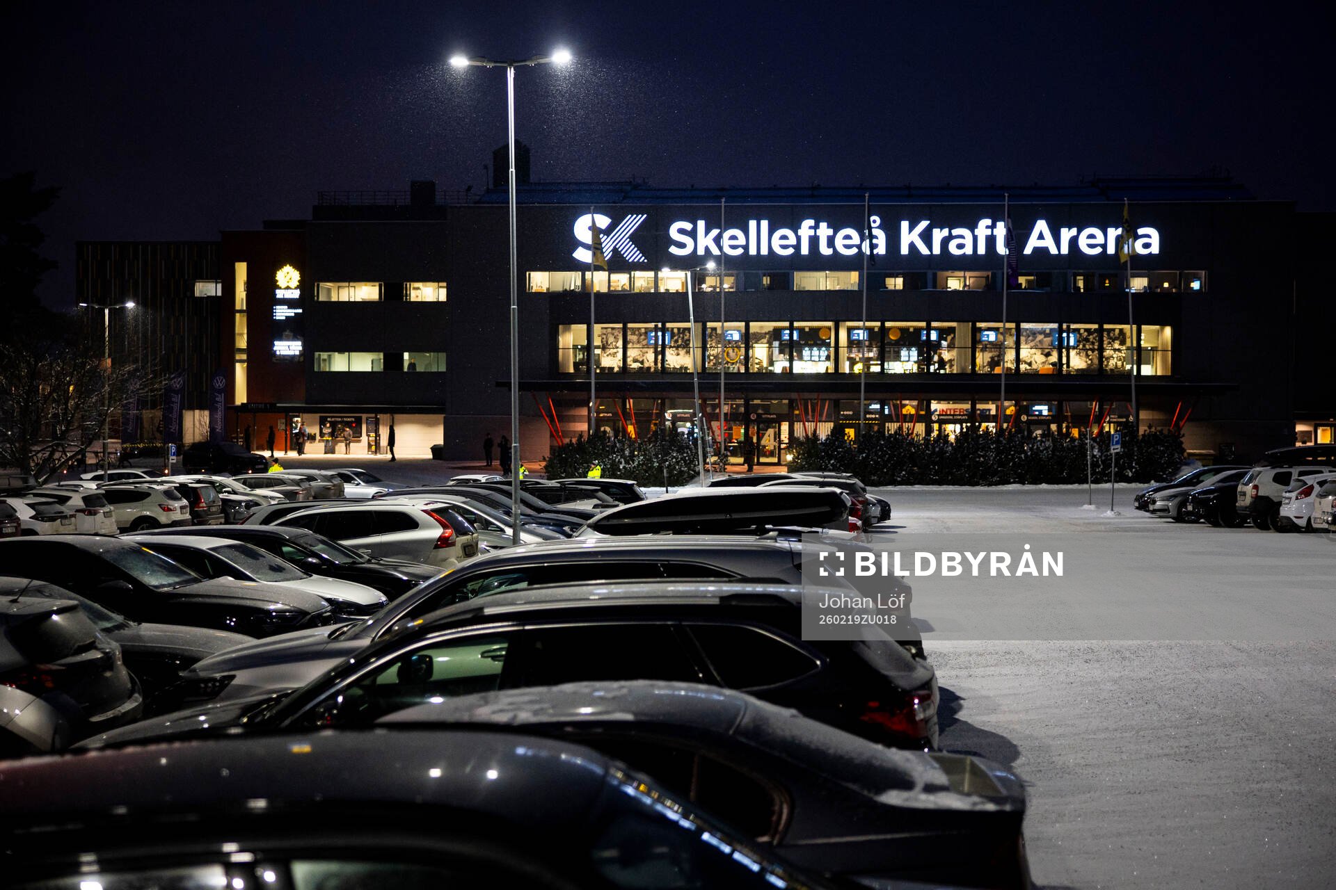 Skellefteå Kraft Arena exteriör