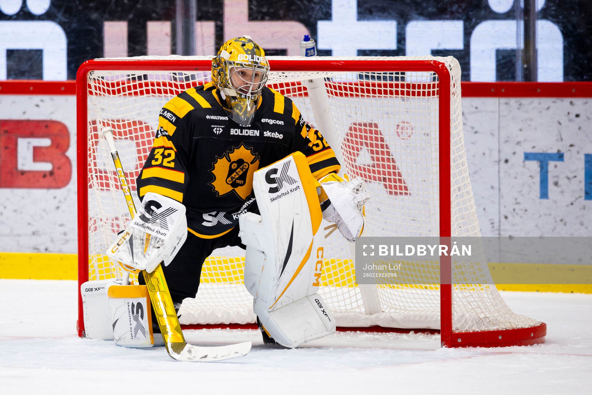 Skellefteås målvakt Linus Söderström