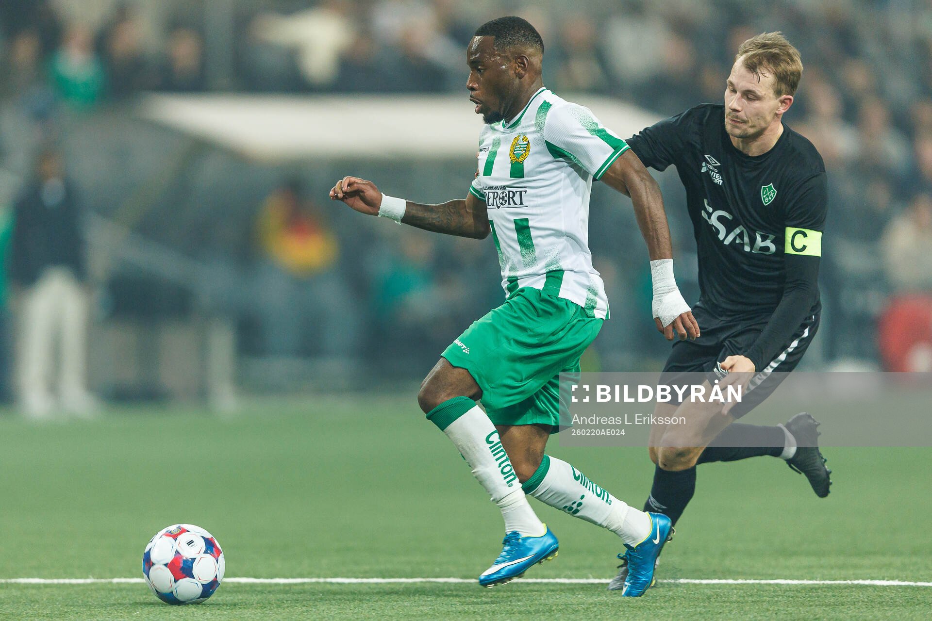 Hammarbys Okeke Obilor Denzel och Brages Alexander