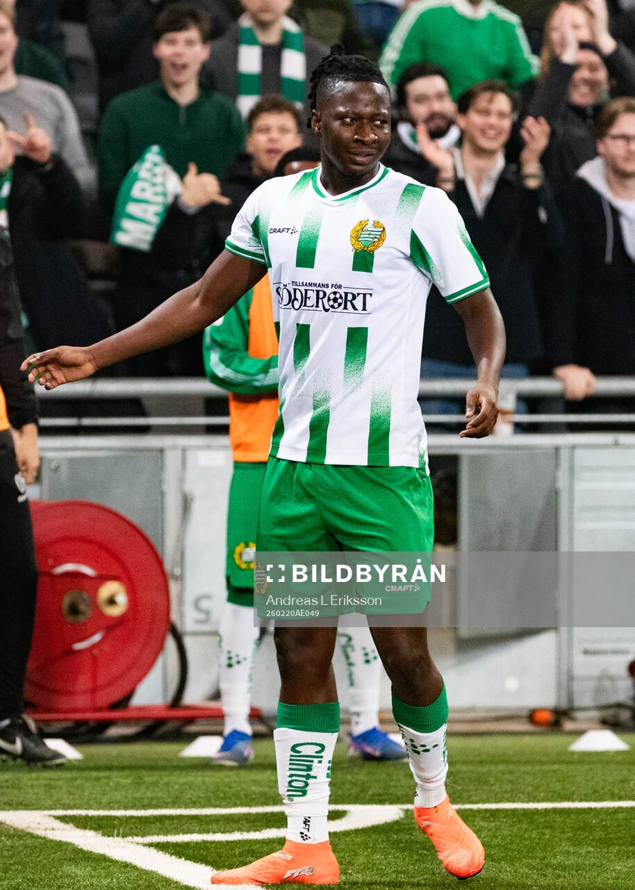 Hammarbys Moise Elohim Victoire Kabore jublar