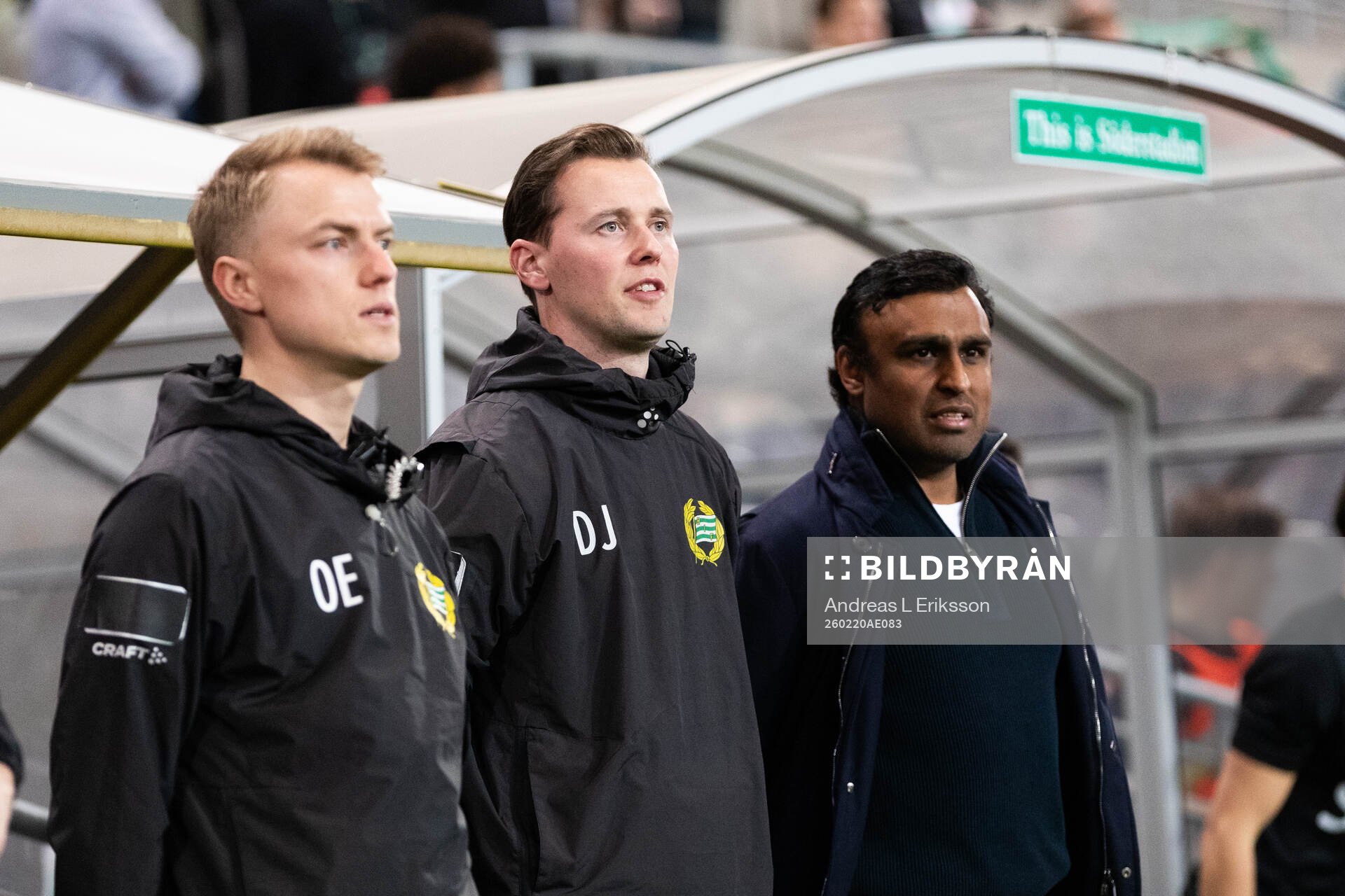 Hammarbys fystränare Olle Ekman, assisterande tränare