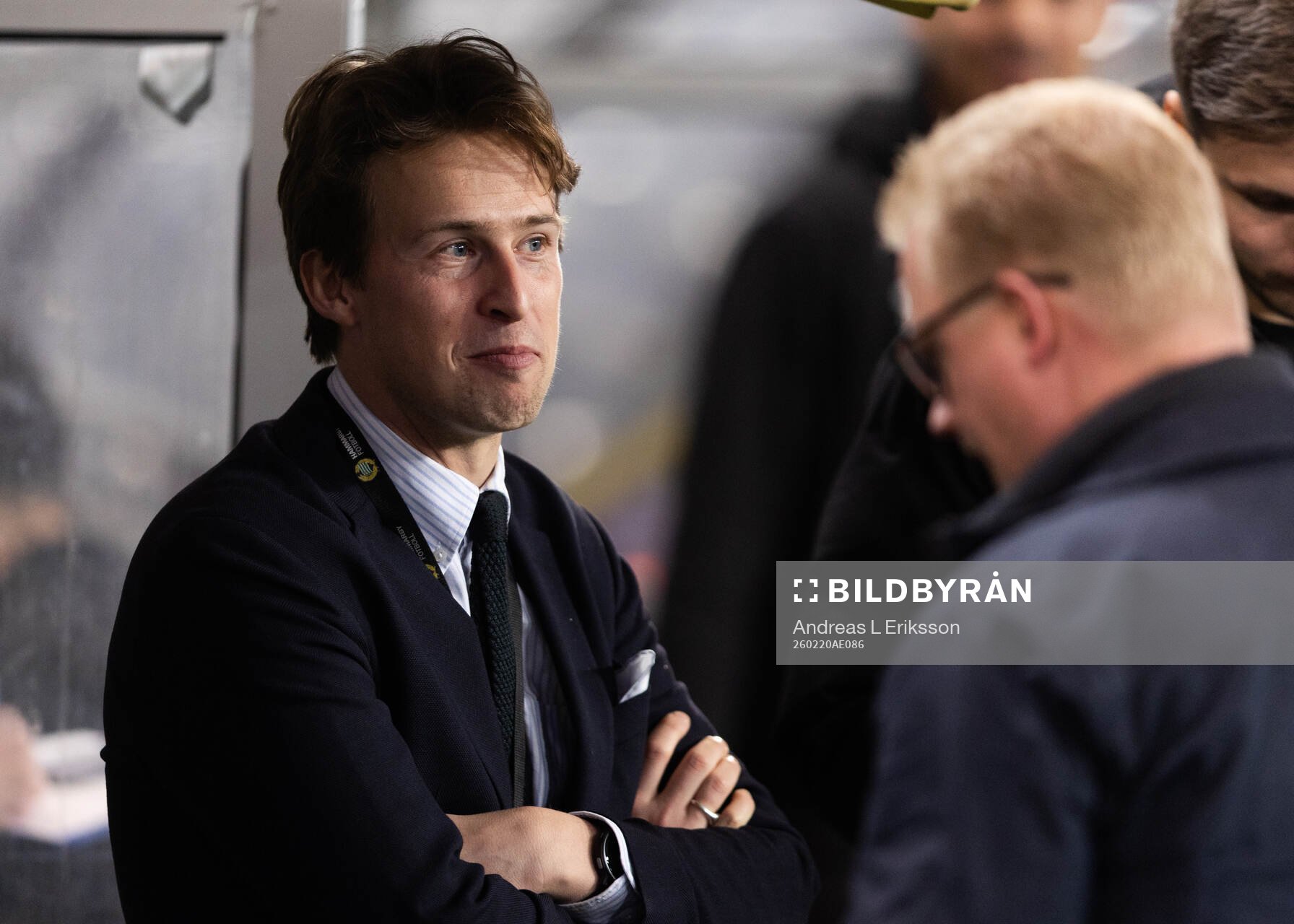 Hammarbys tekniska chef Adrian von Heijne innan