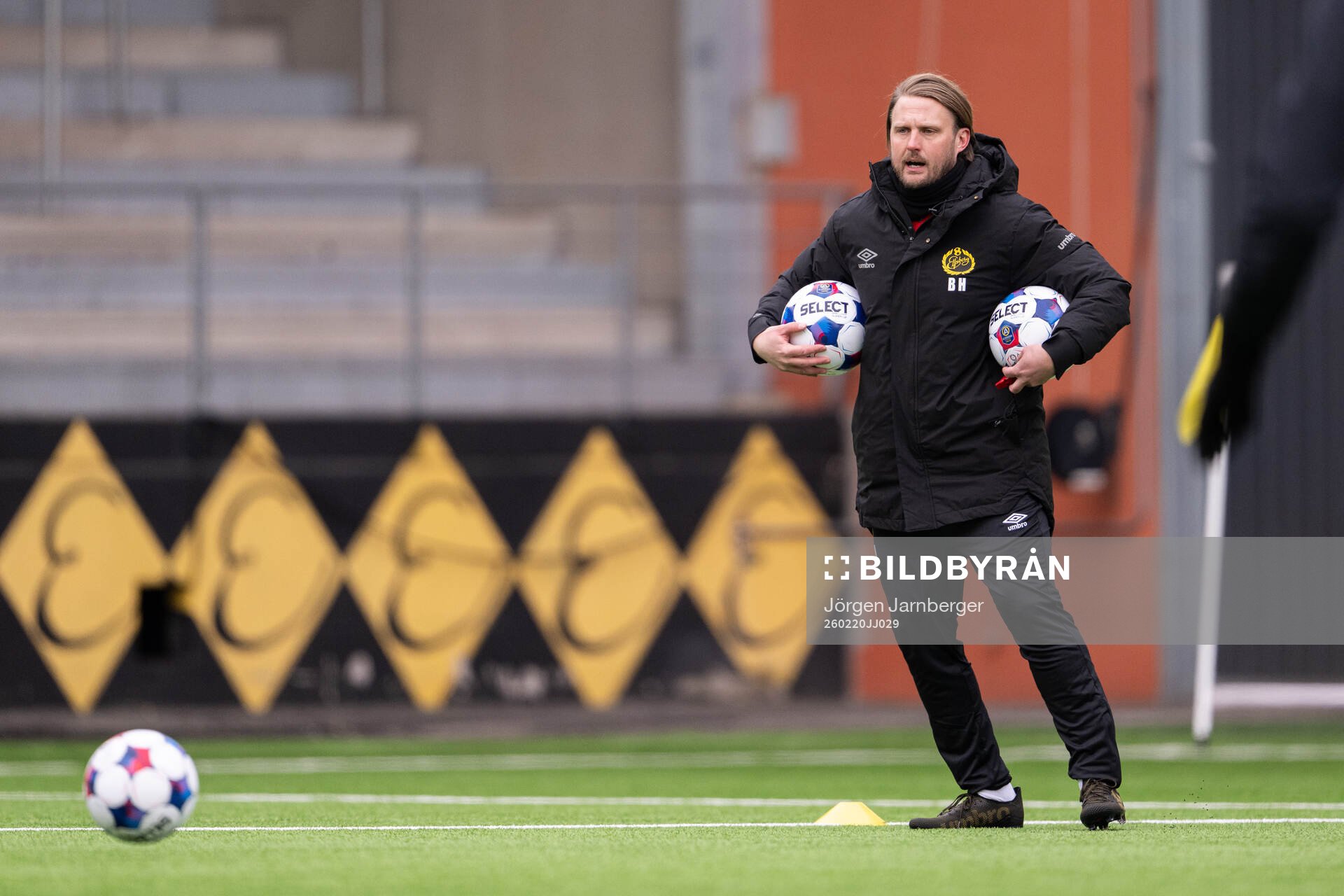 Tränare Björn Hamberg