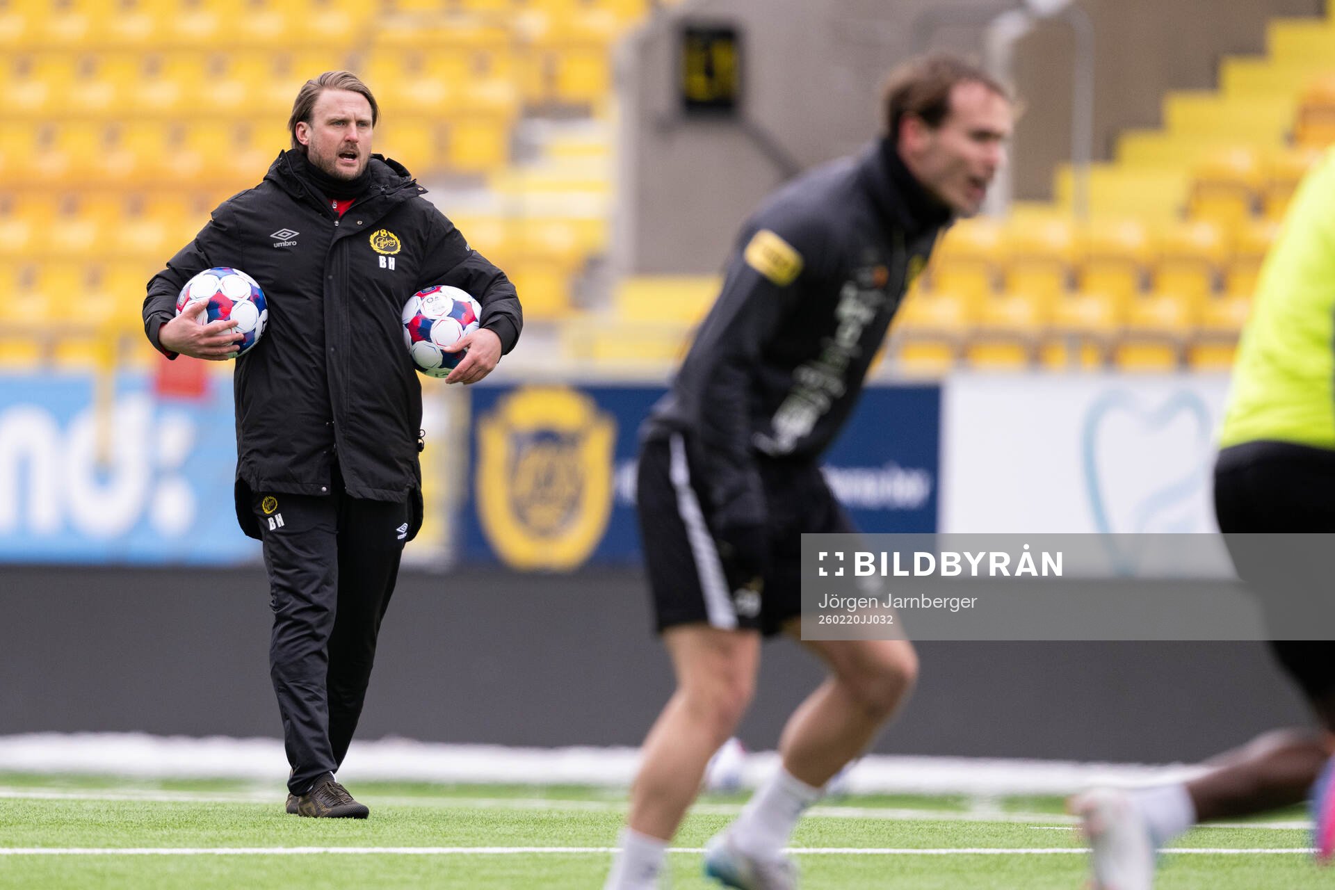 Tränare Björn Hamberg