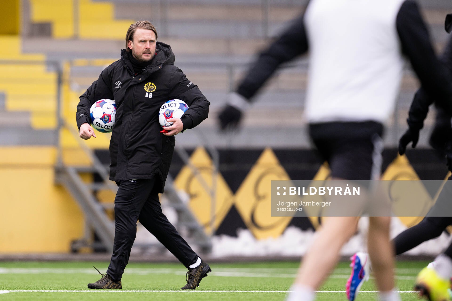 Tränare Björn Hamberg