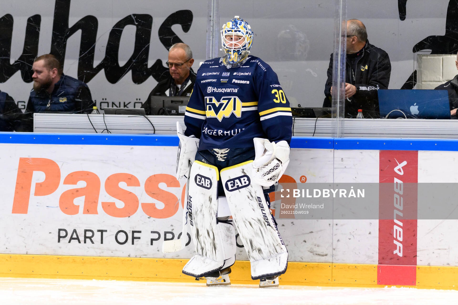 HV71s målvakt Lassi Lehtinen