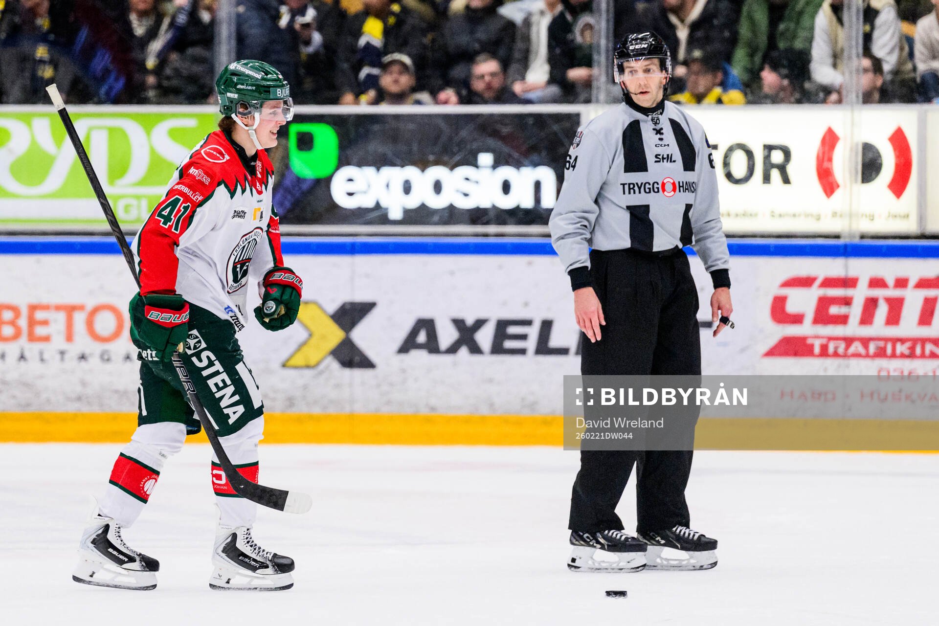 Frölundas Ivar Stenberg jublar