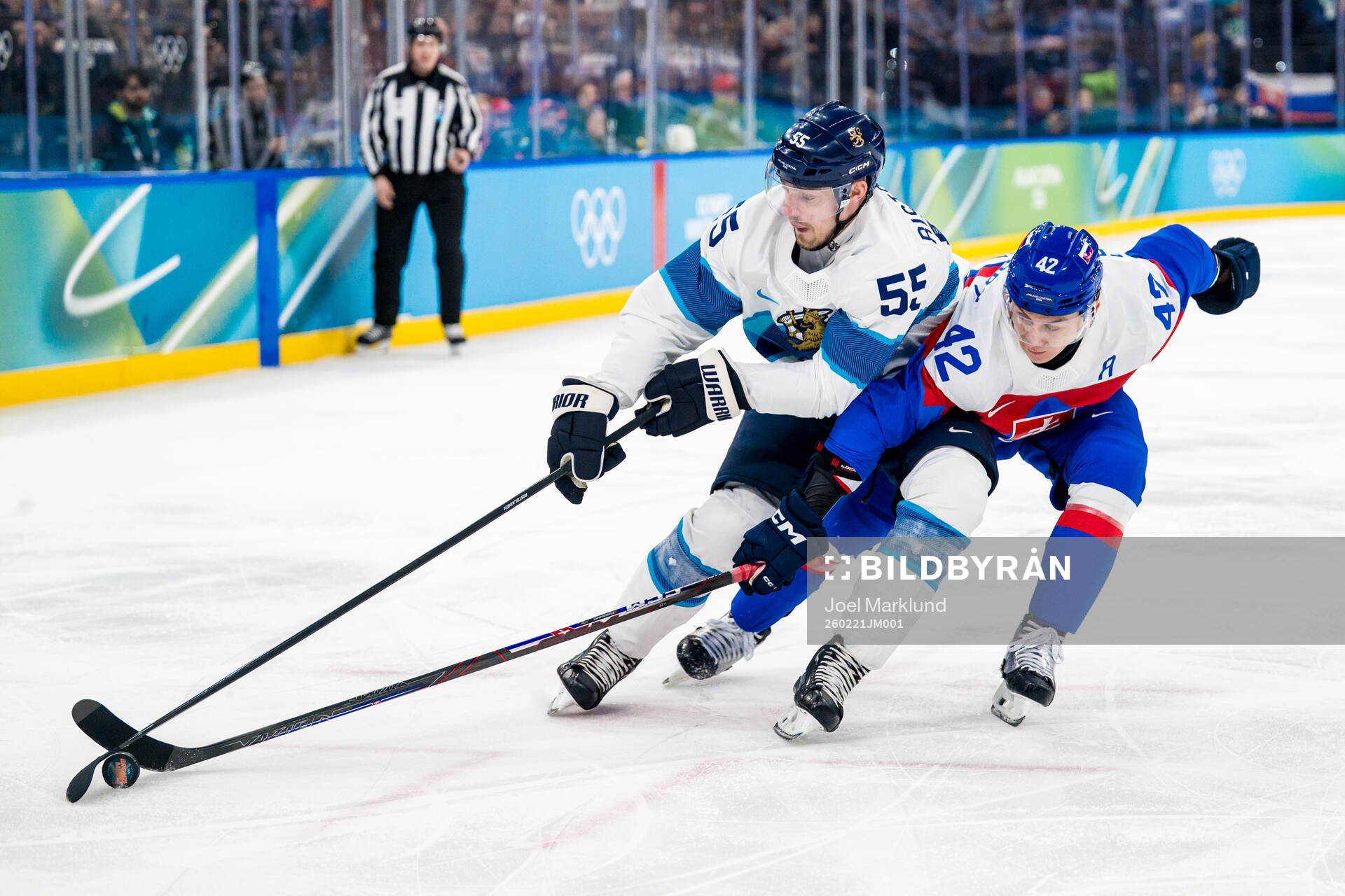 Rasmus Ristolainen of Finland and Martin Fehervary of