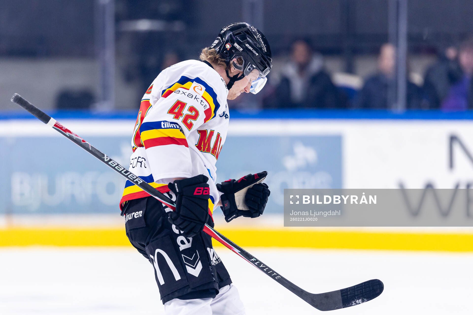 Malmö Redhawks Robin Salo jublar