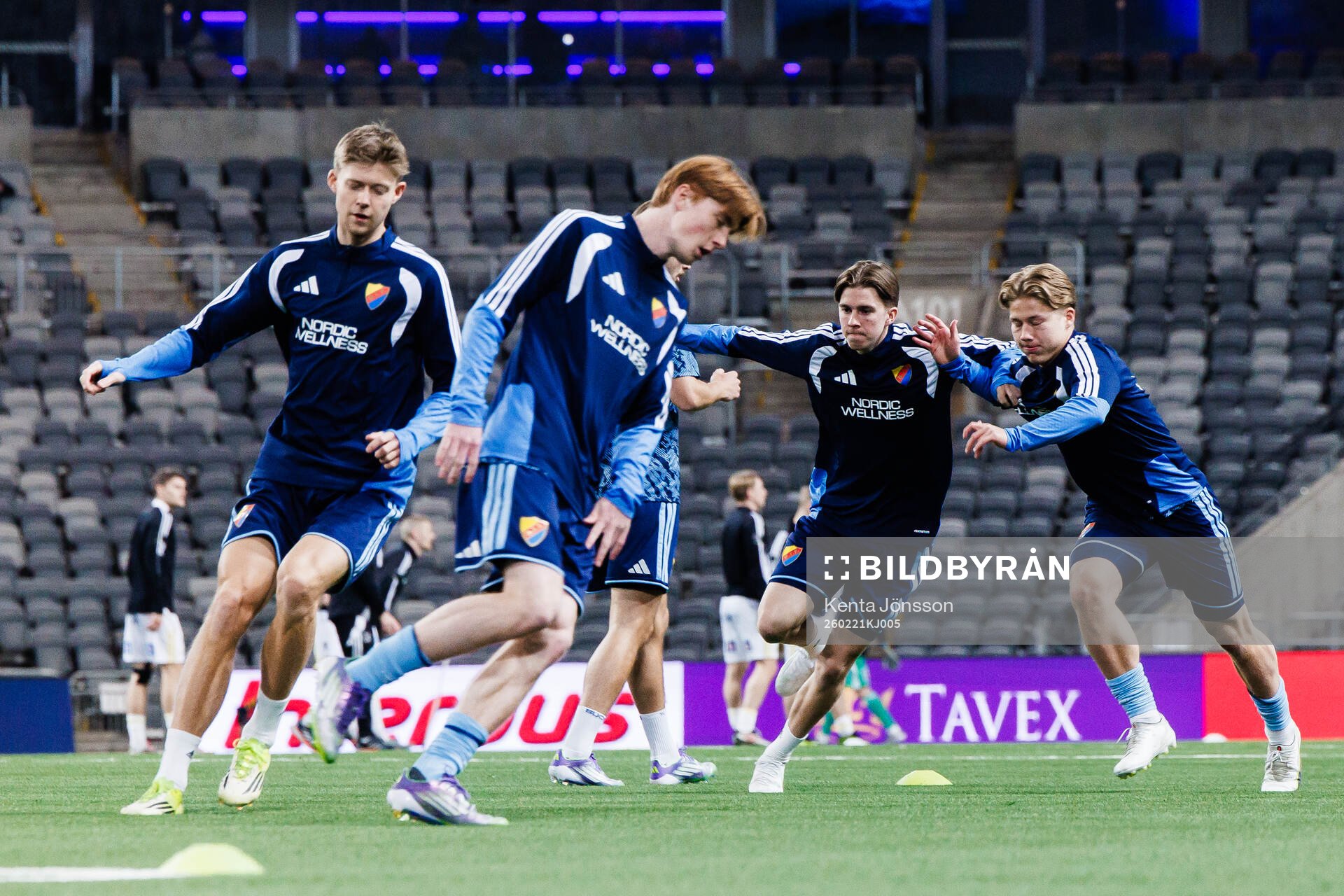 Djurgårdens Max Larsson och Matias Siltanen
