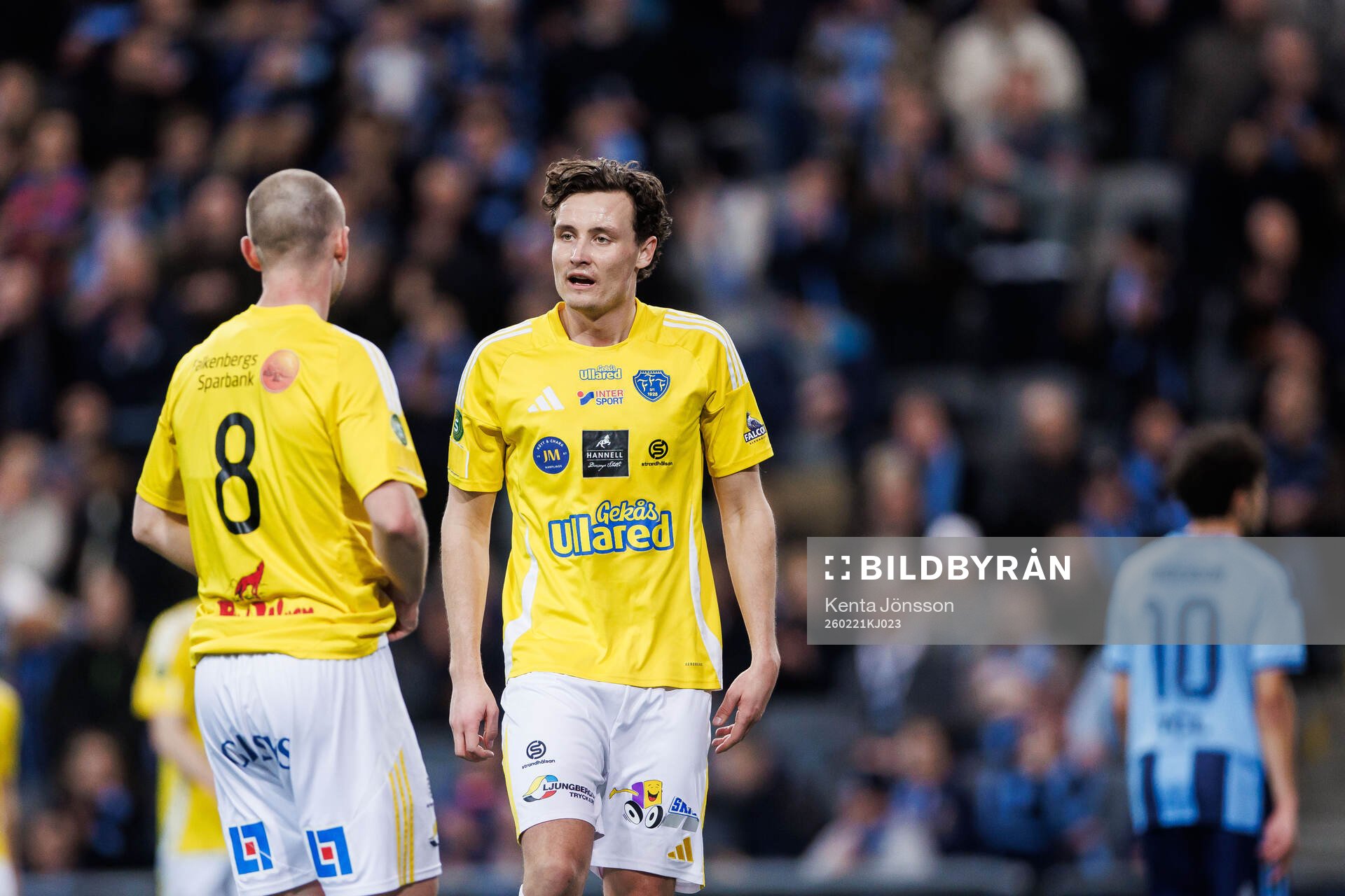 Falkenbergs FFs Nils Bertilsson och Alexander Salo