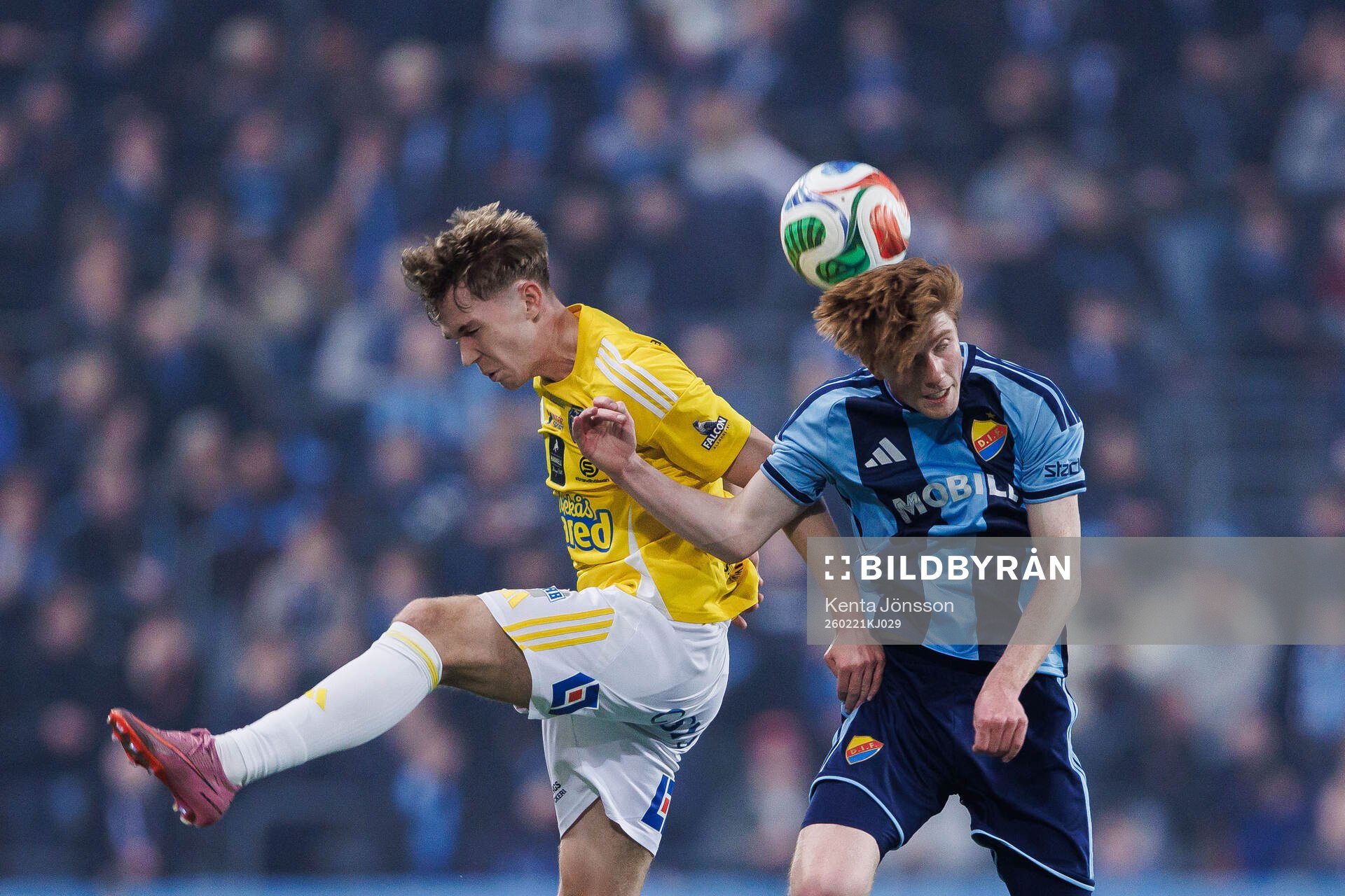Falkenbergs FFs Hampus Källström och Djurgårdens Peter