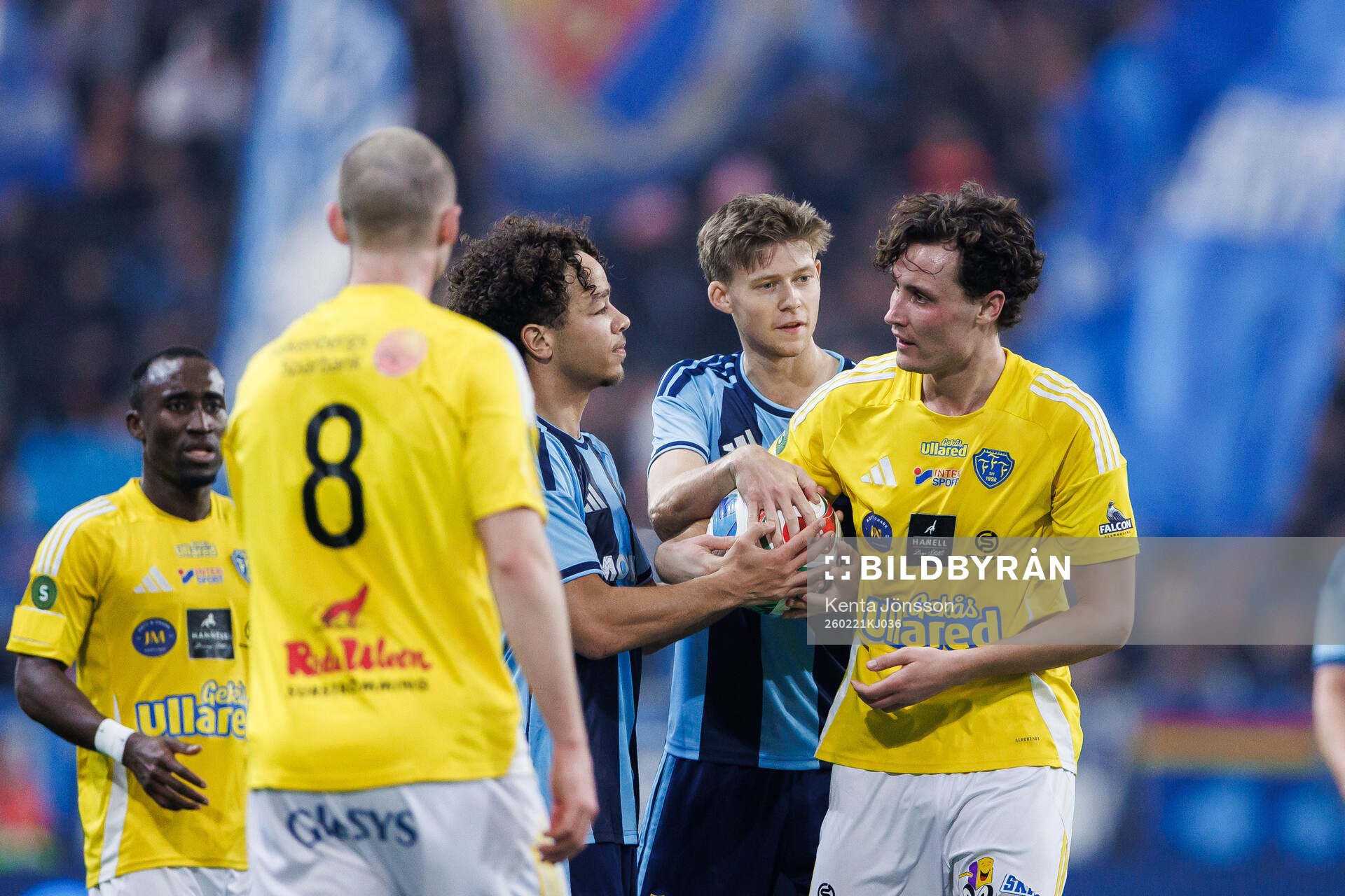 Falkenbergs FFs Alexander Salo och Djurgårdens Mikael