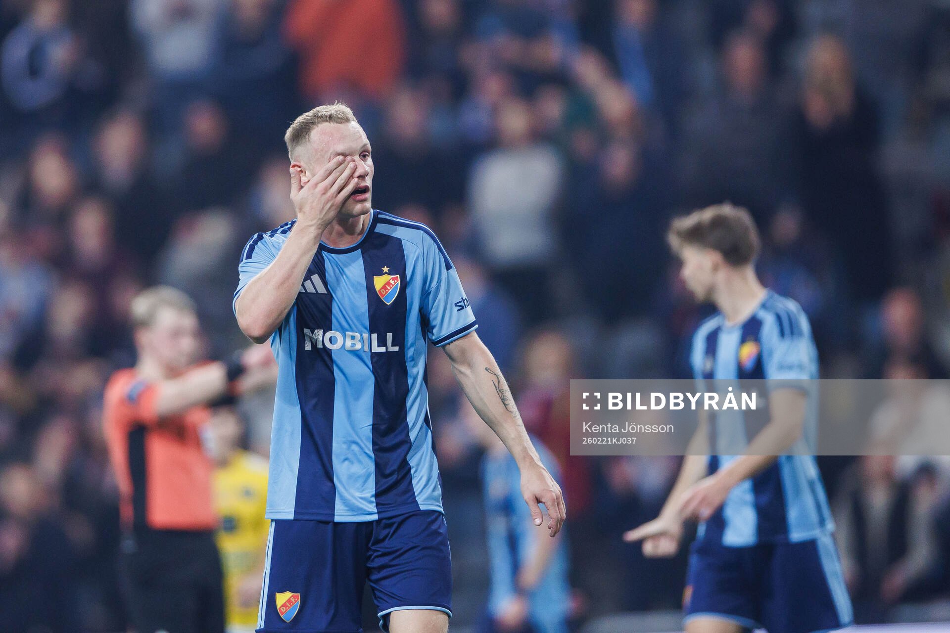 Djurgårdens Kristian Lien deppar