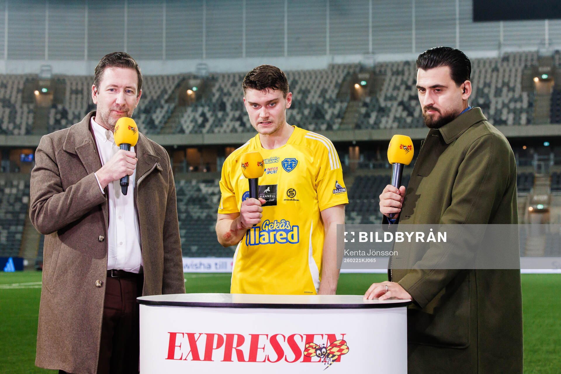 Expressens programledare Jonas Dahlquist och expert Anel